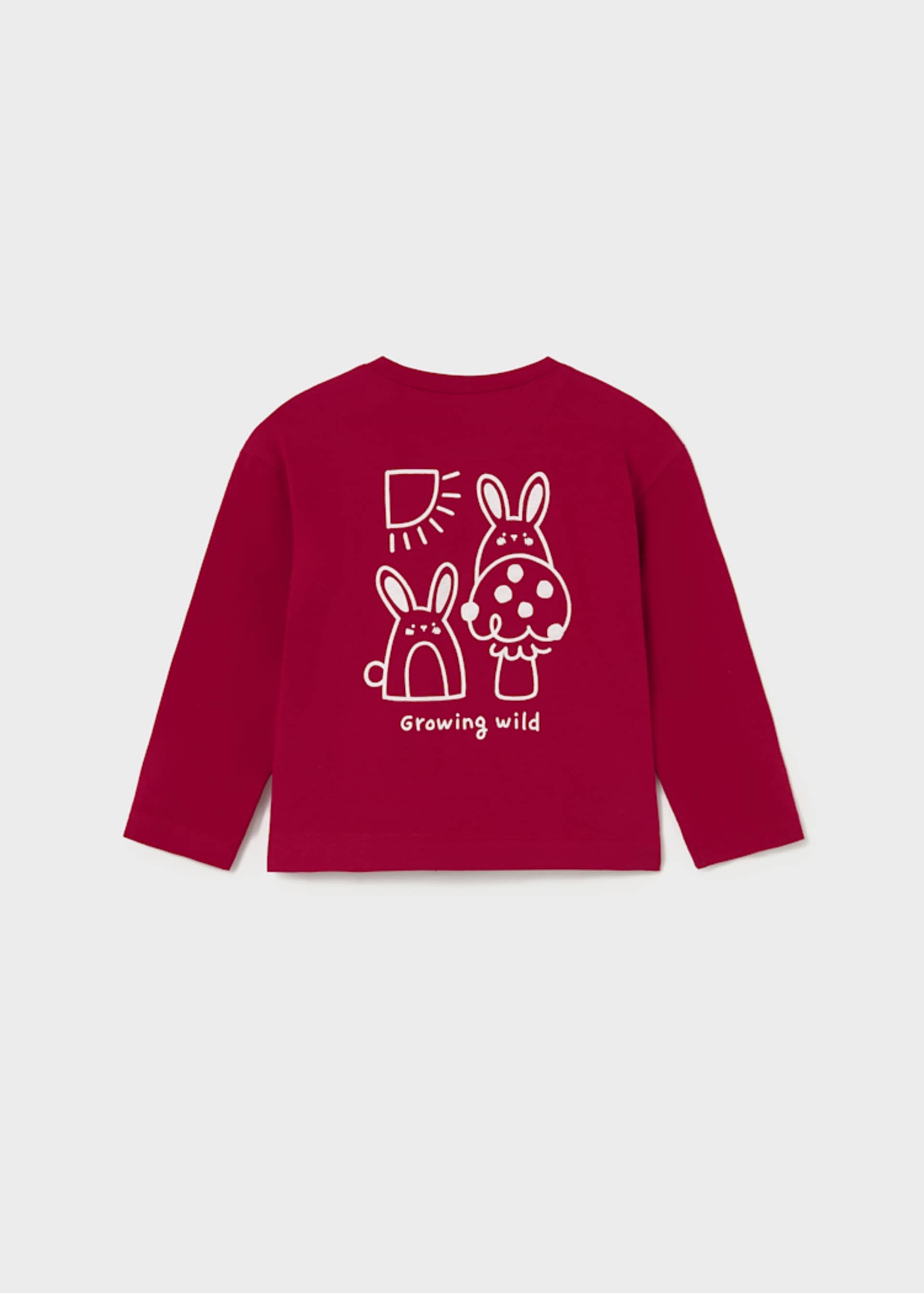 Camiseta estampado espalda bebé