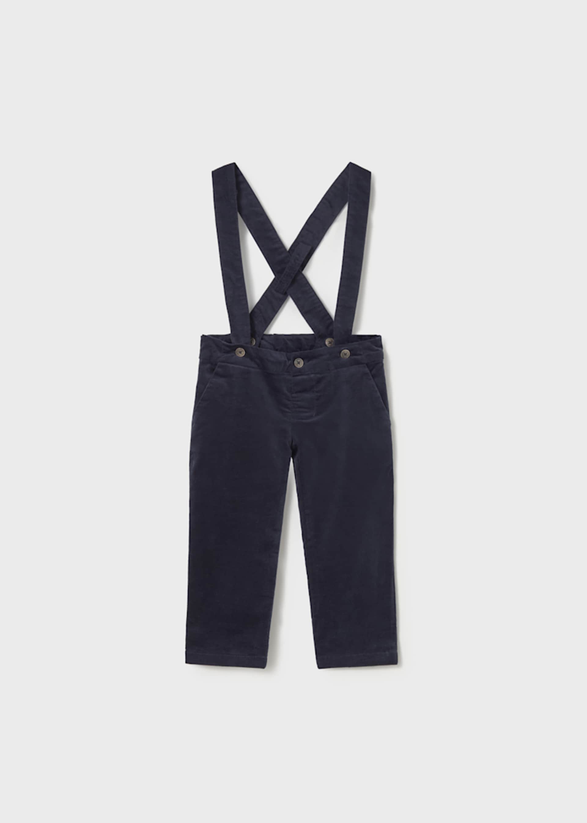 Pantalon à bretelles bébé