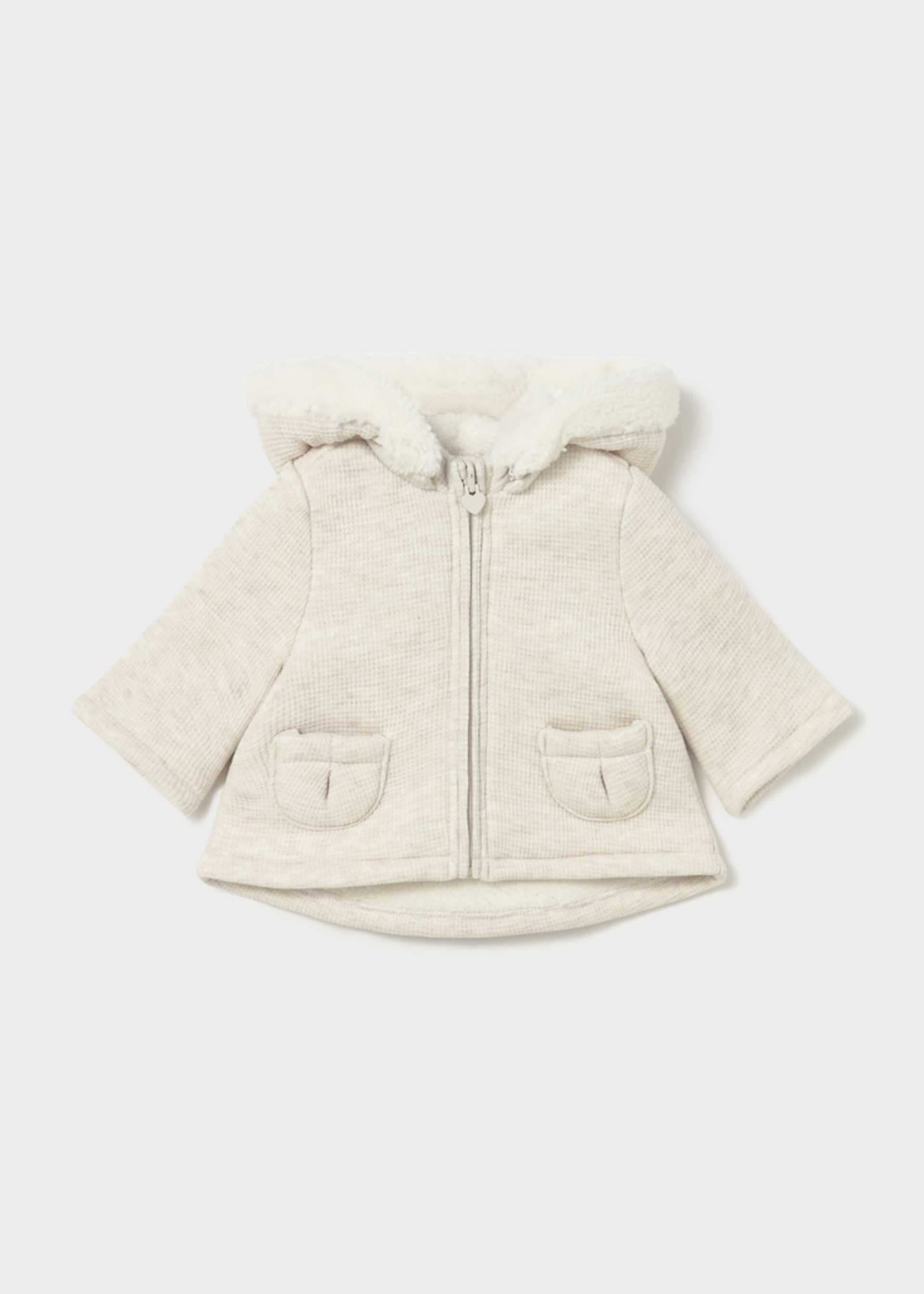 Newborn hooded coat