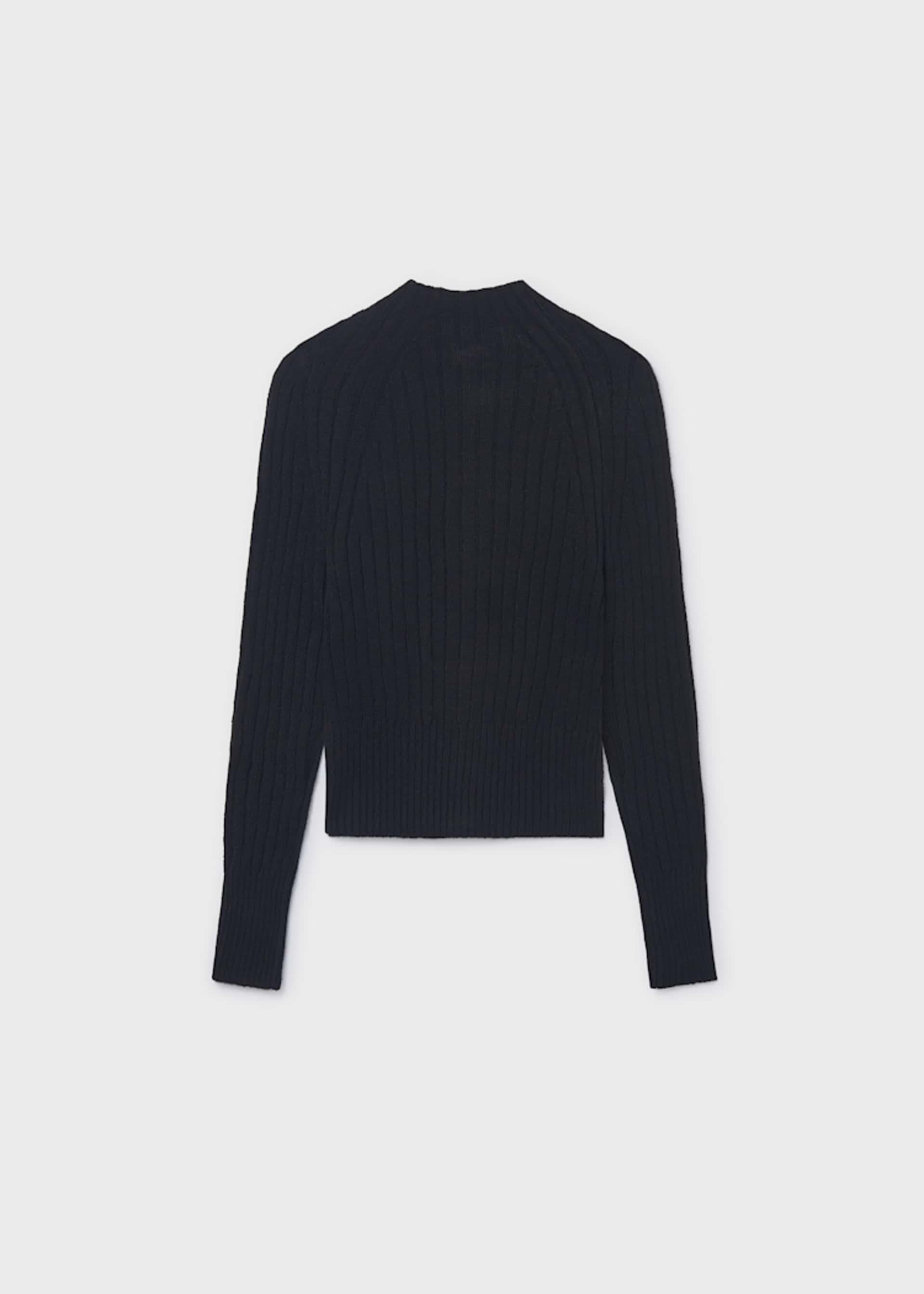 Girl Zip Up Knit Sweater