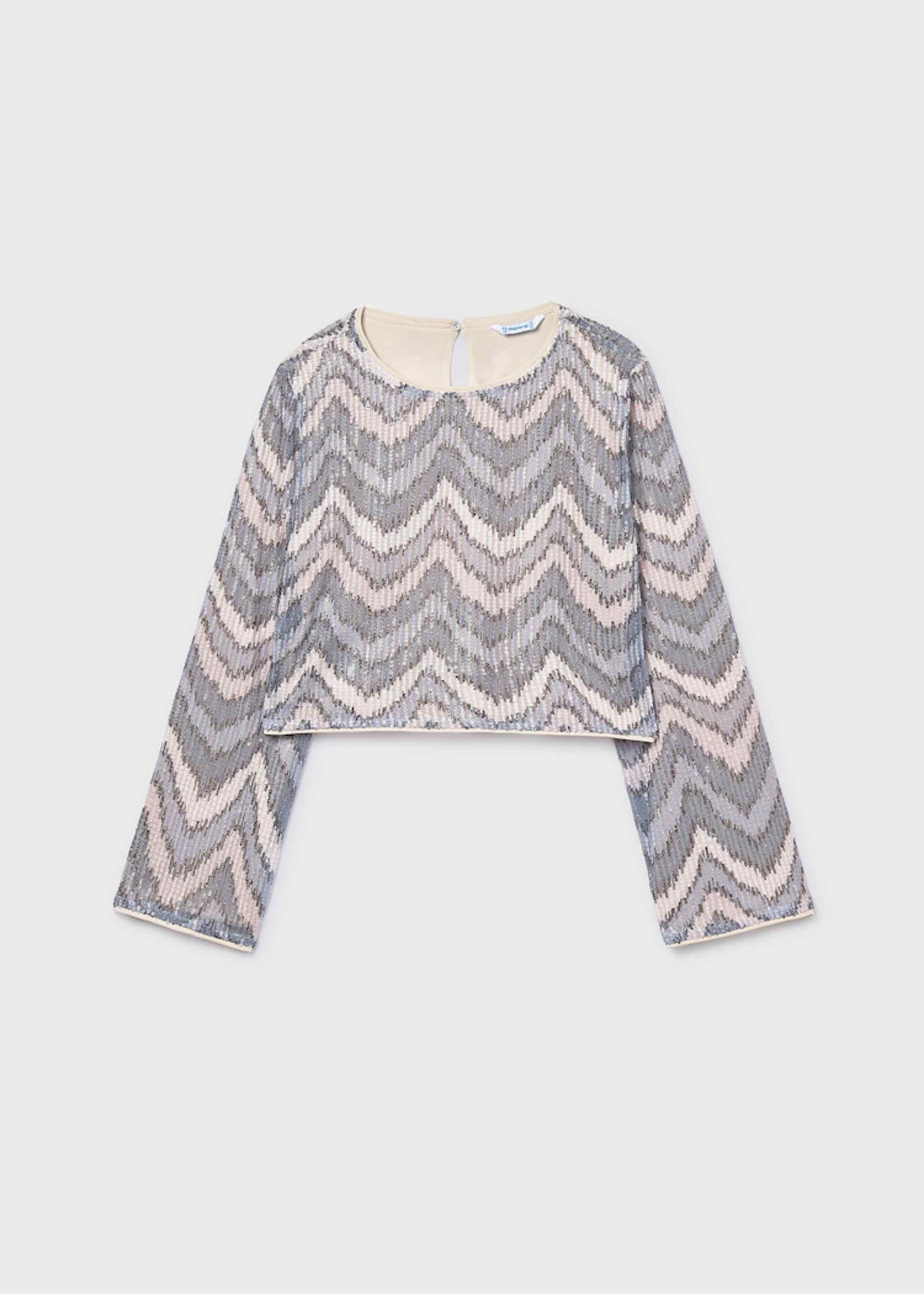 Girls sequin top