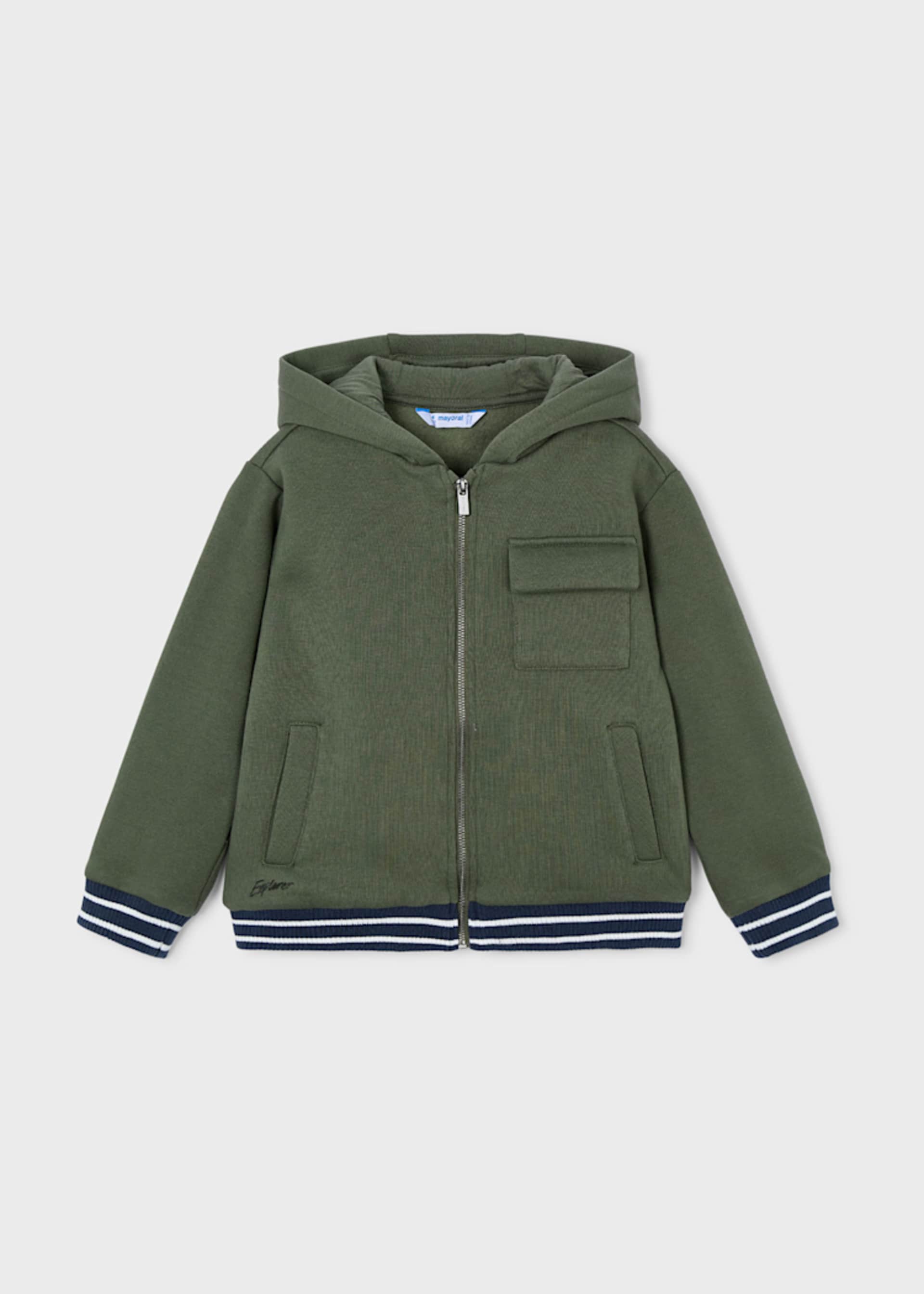 Sweat zippé garçon