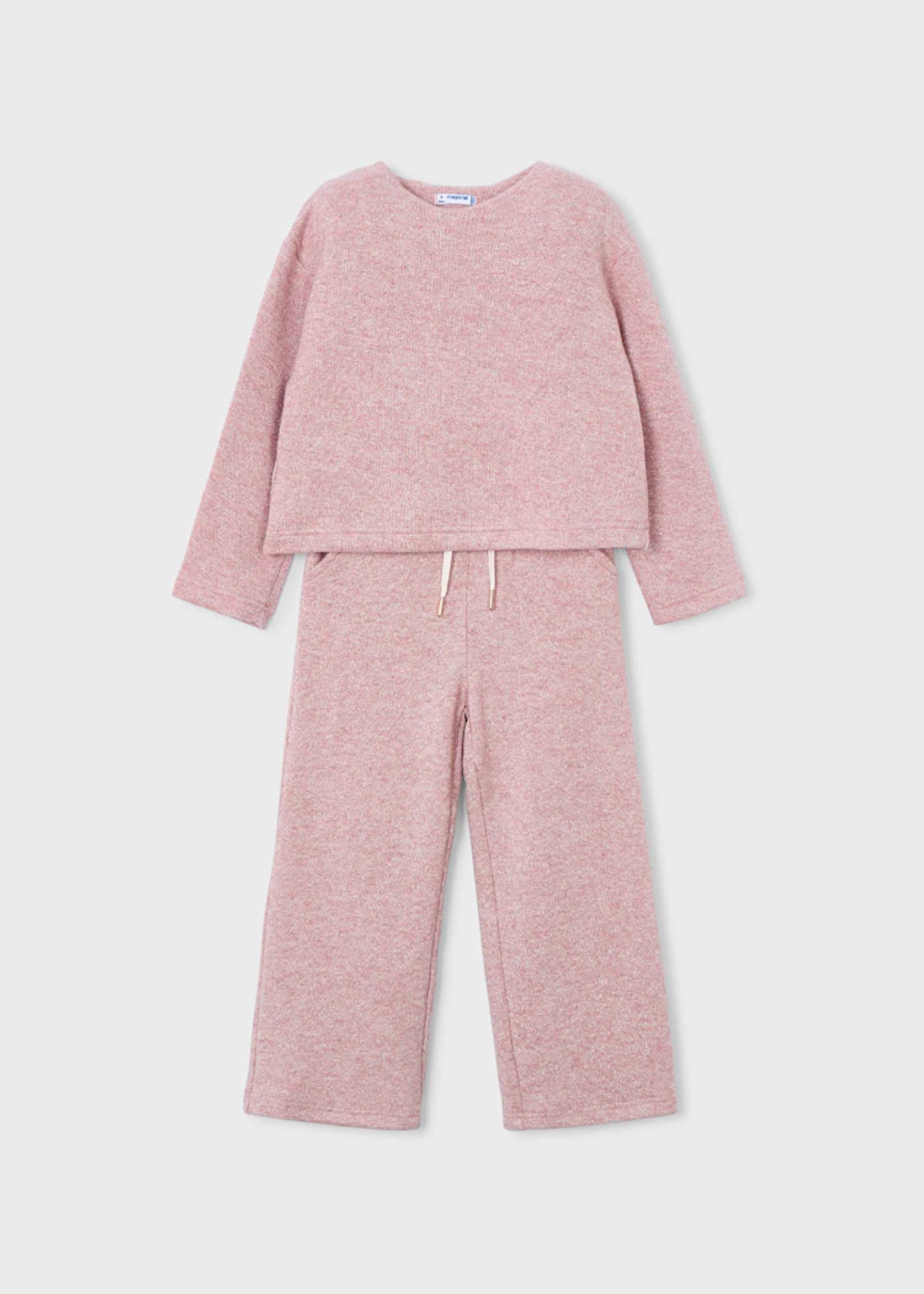 Ensemble pantalon et pull fille