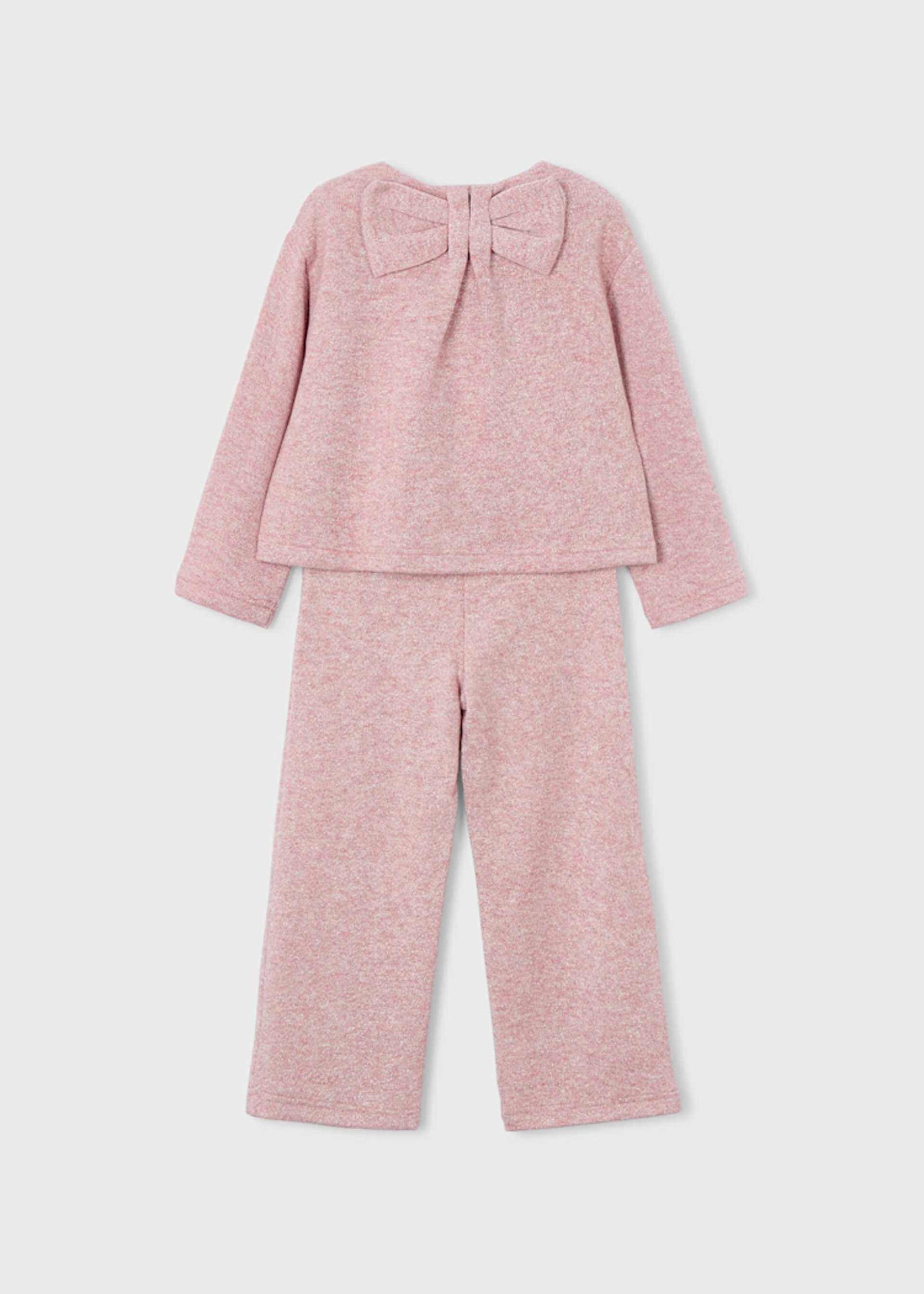 Girl Knit Pants and Sweater Set