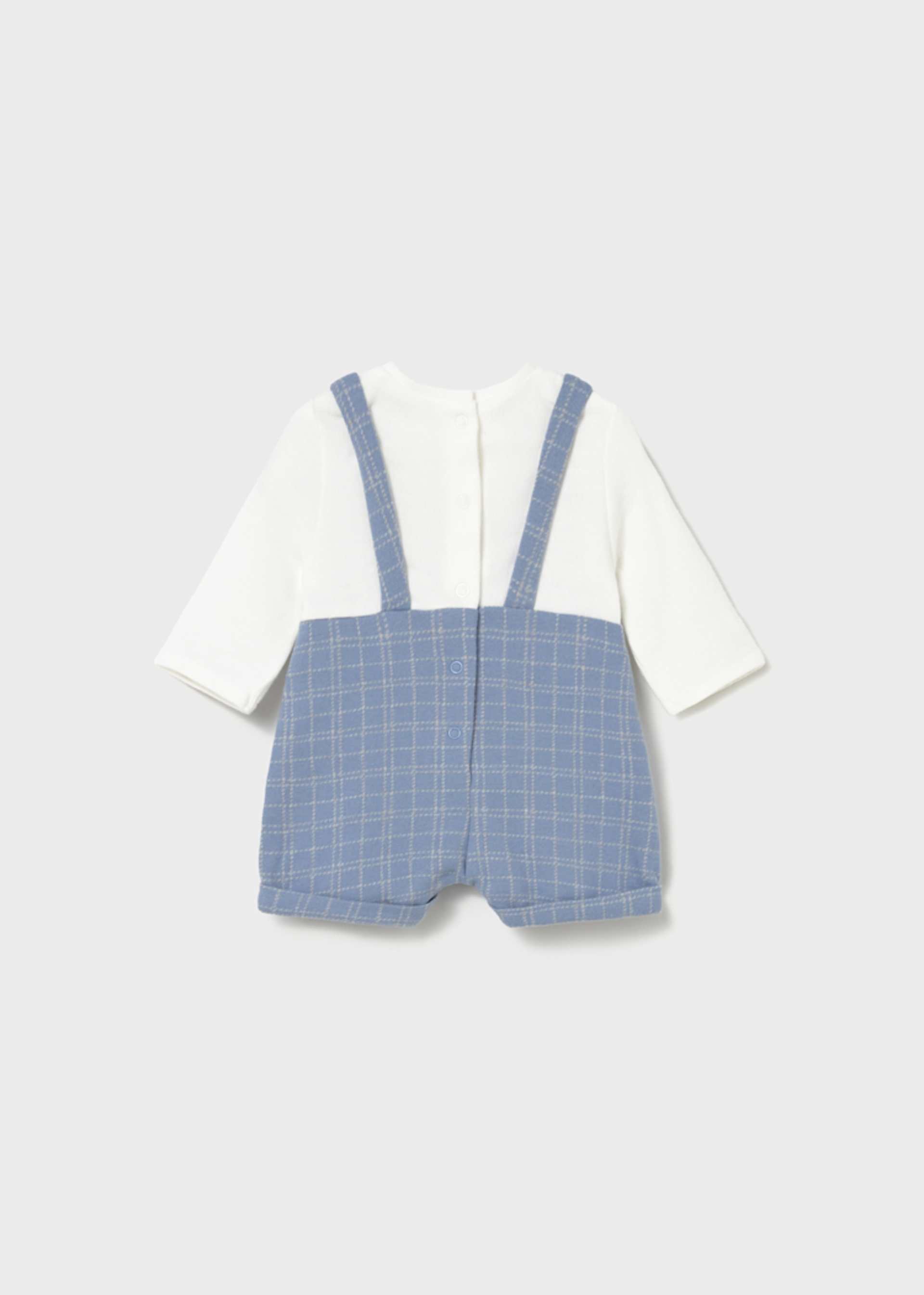 Newborn romper with pocket