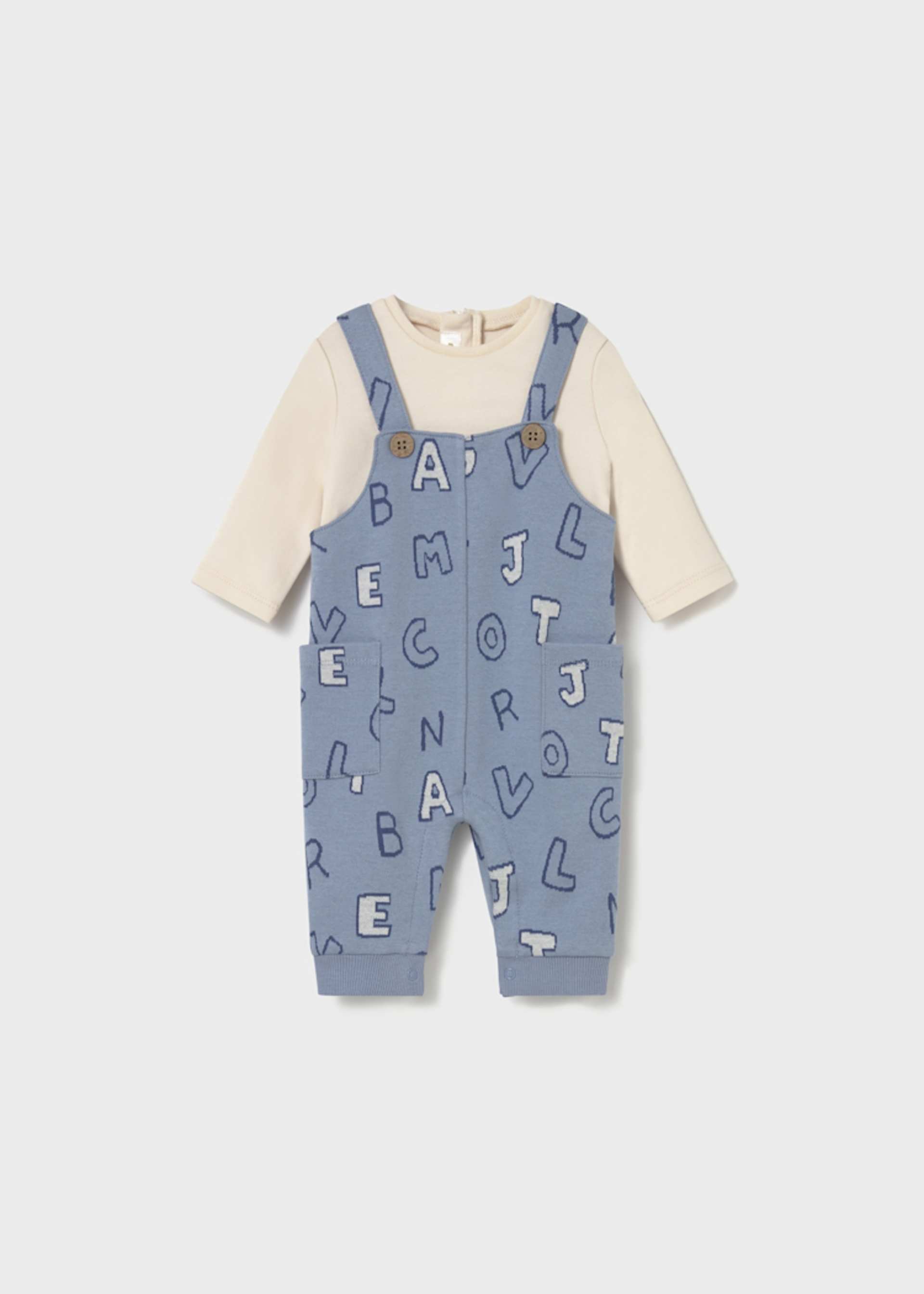 Babygrow letras recém nascido