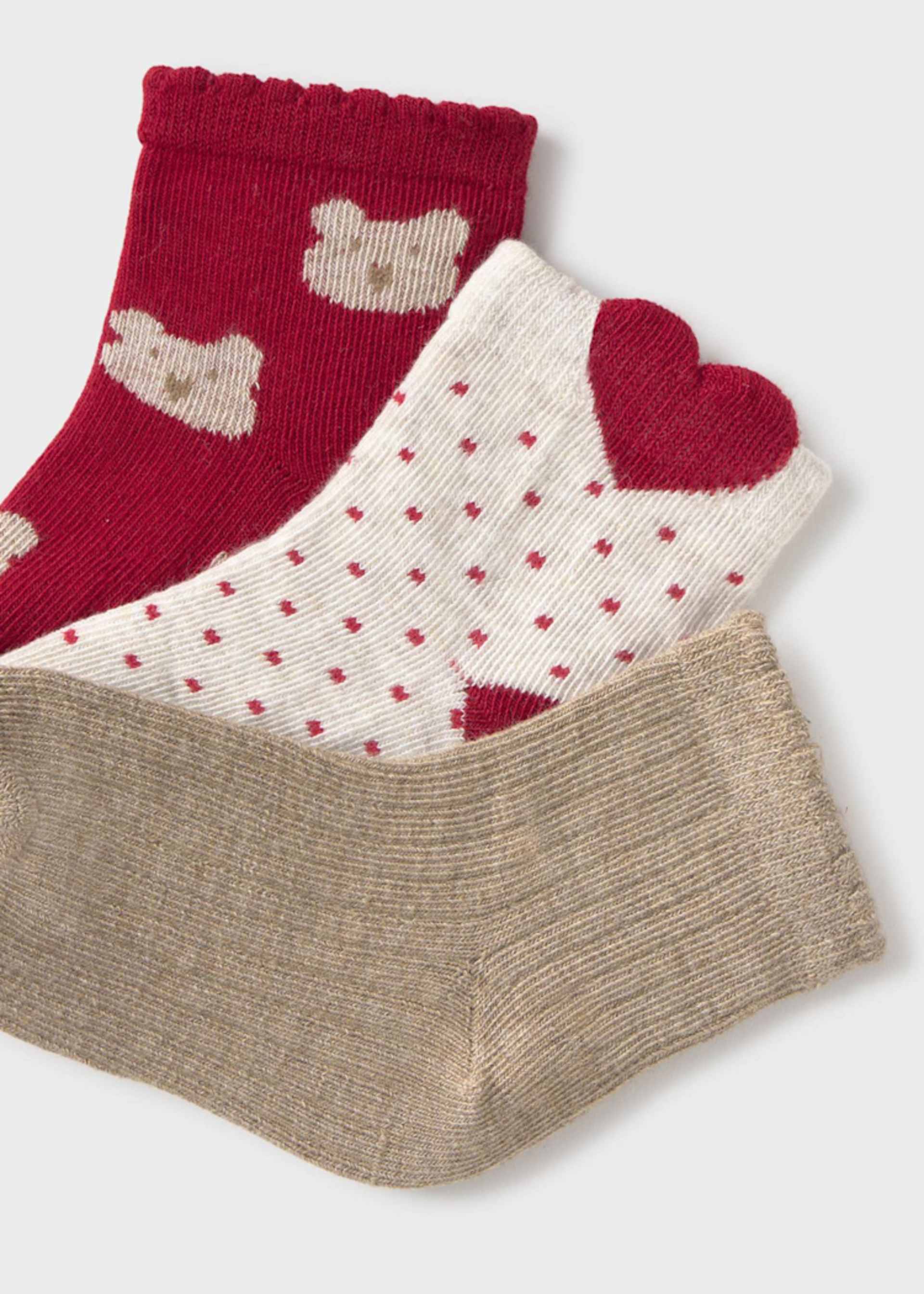 Lot de 3 chaussettes bébé