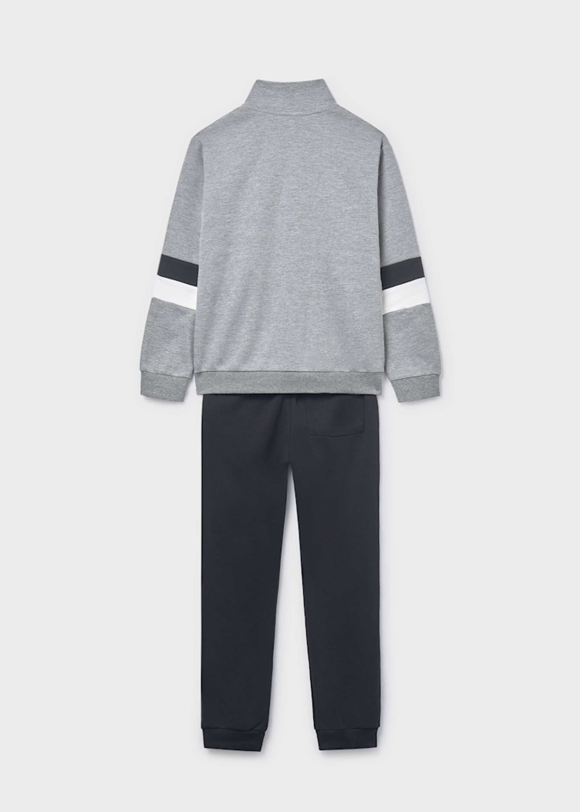Boys basic striped tracksuit