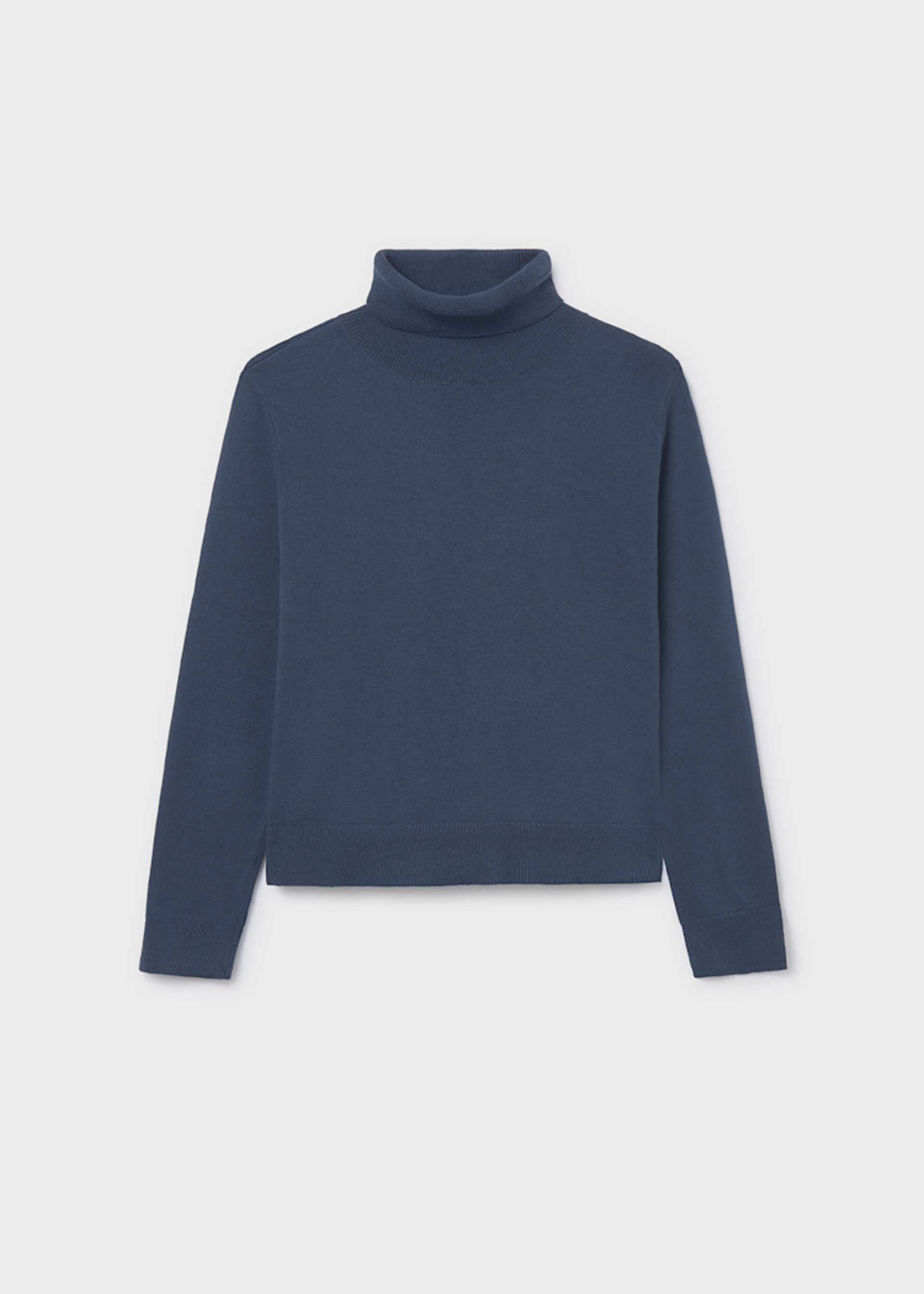 Blusa cuello alto básico chica