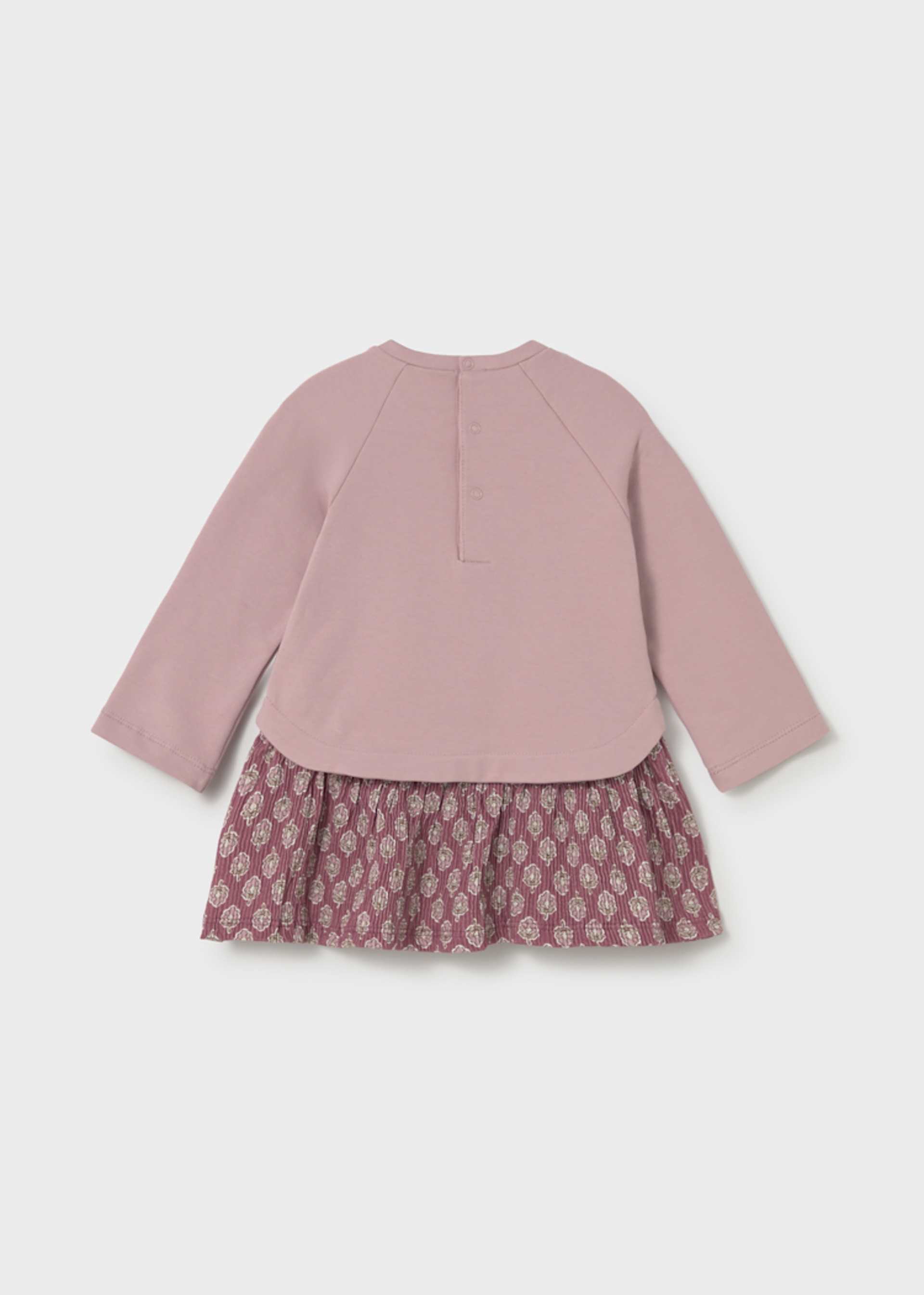 Robe en fourrure combinée bébé
