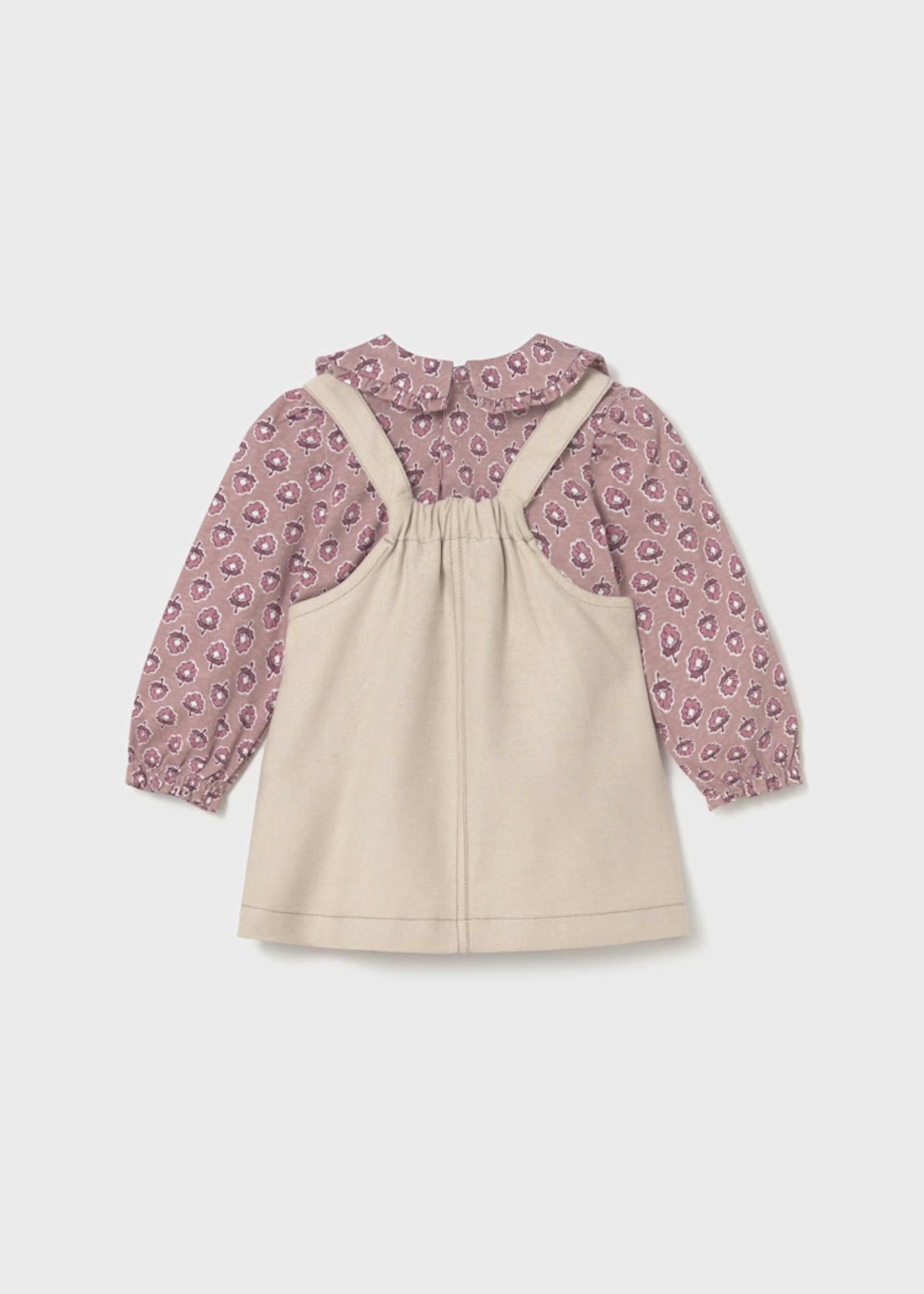 Baby dungaree and t-shirt set