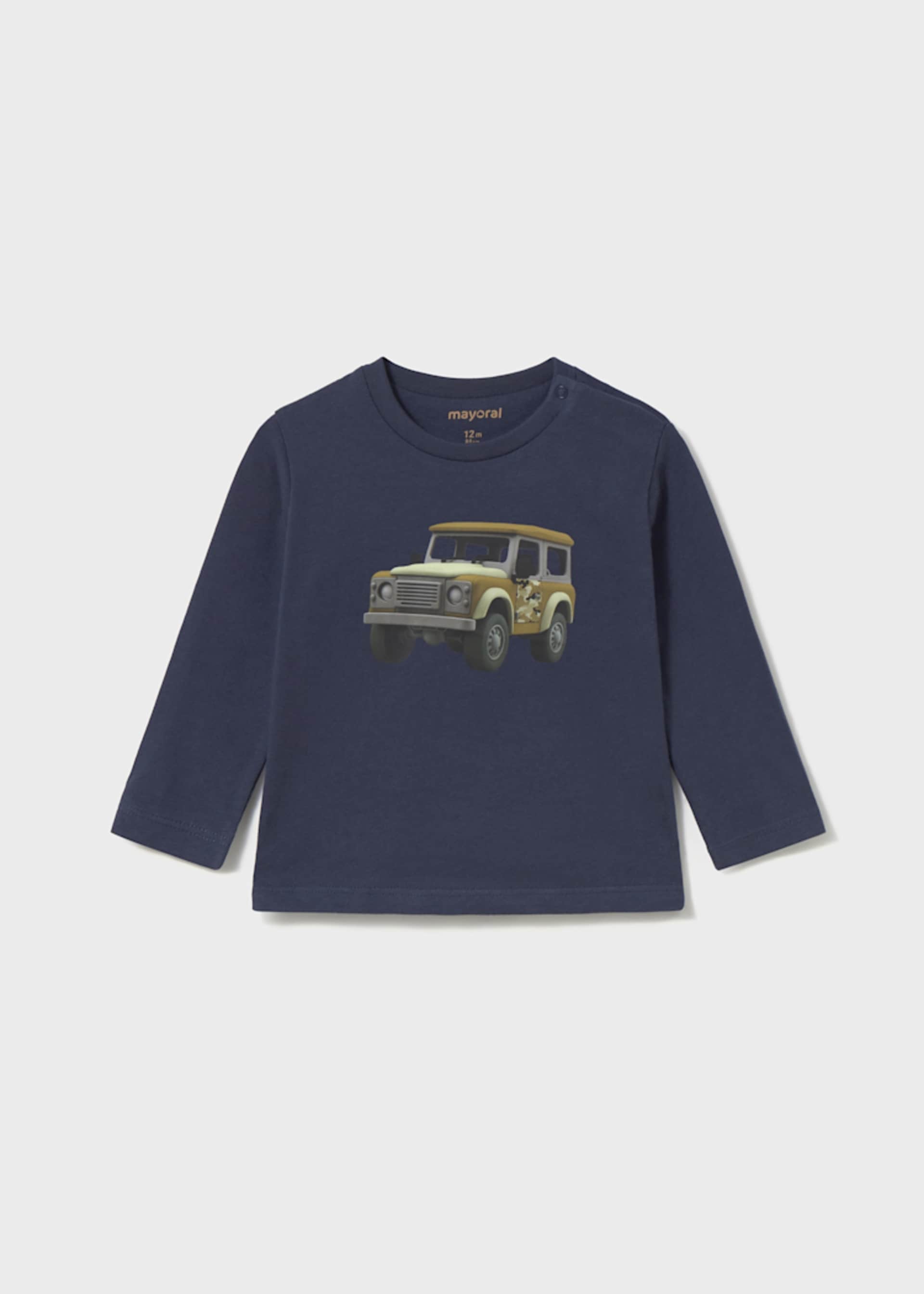 Camiseta coche bebé
