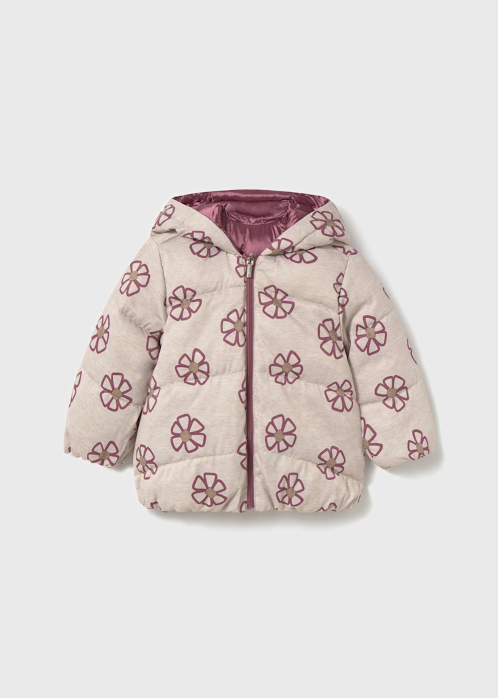 Winterjacke wendbar gemustert Baby