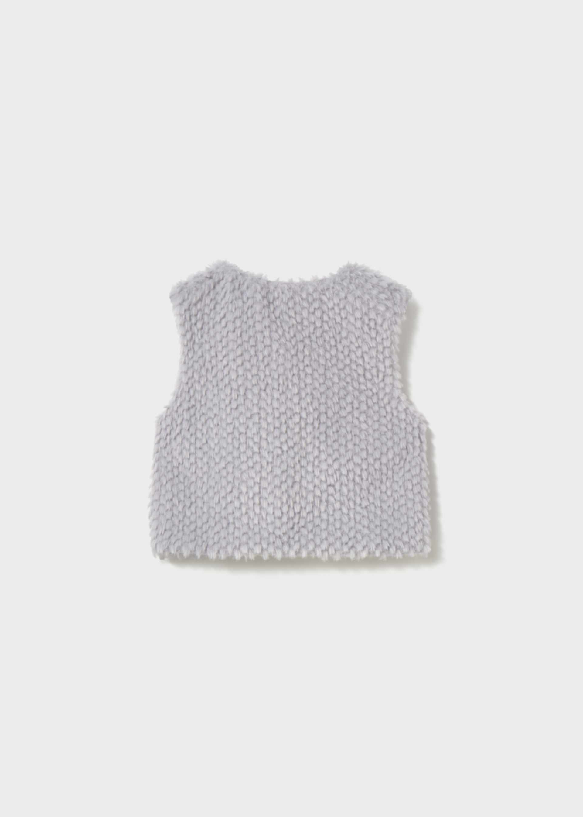 Gilet en fourrure bébé