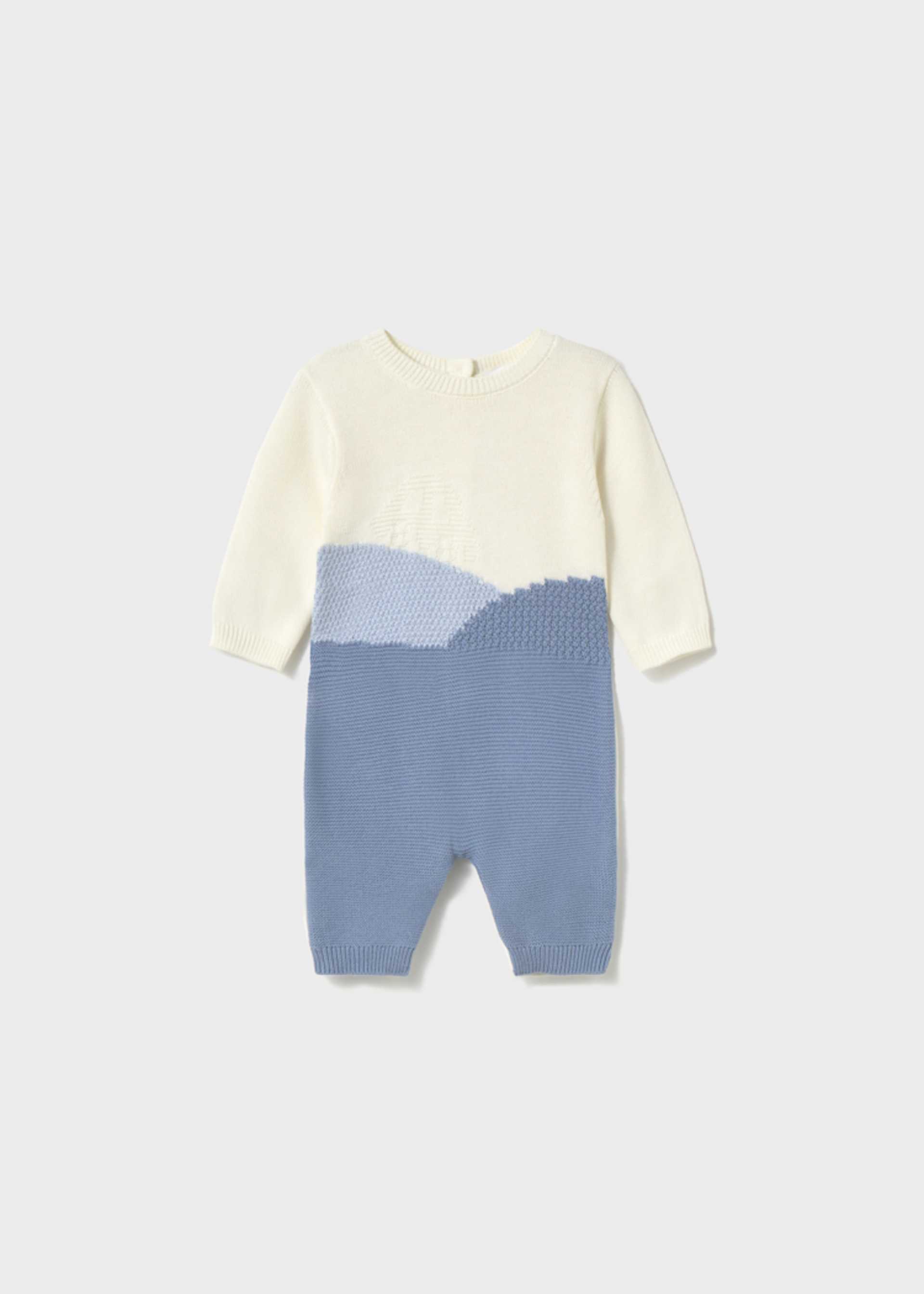 Grenouillère en tricot nouveau-né