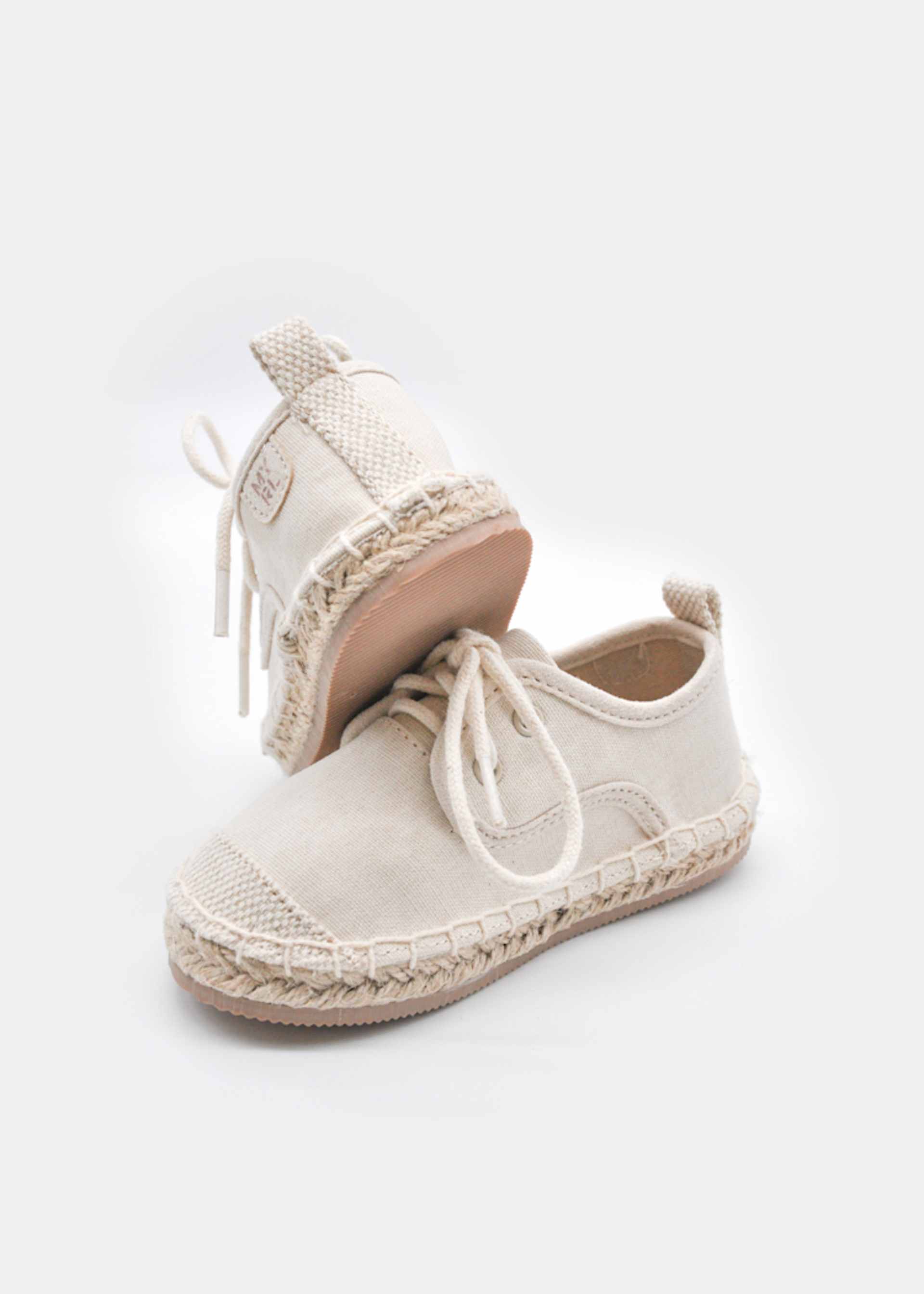Espadrilles à lacets bébé