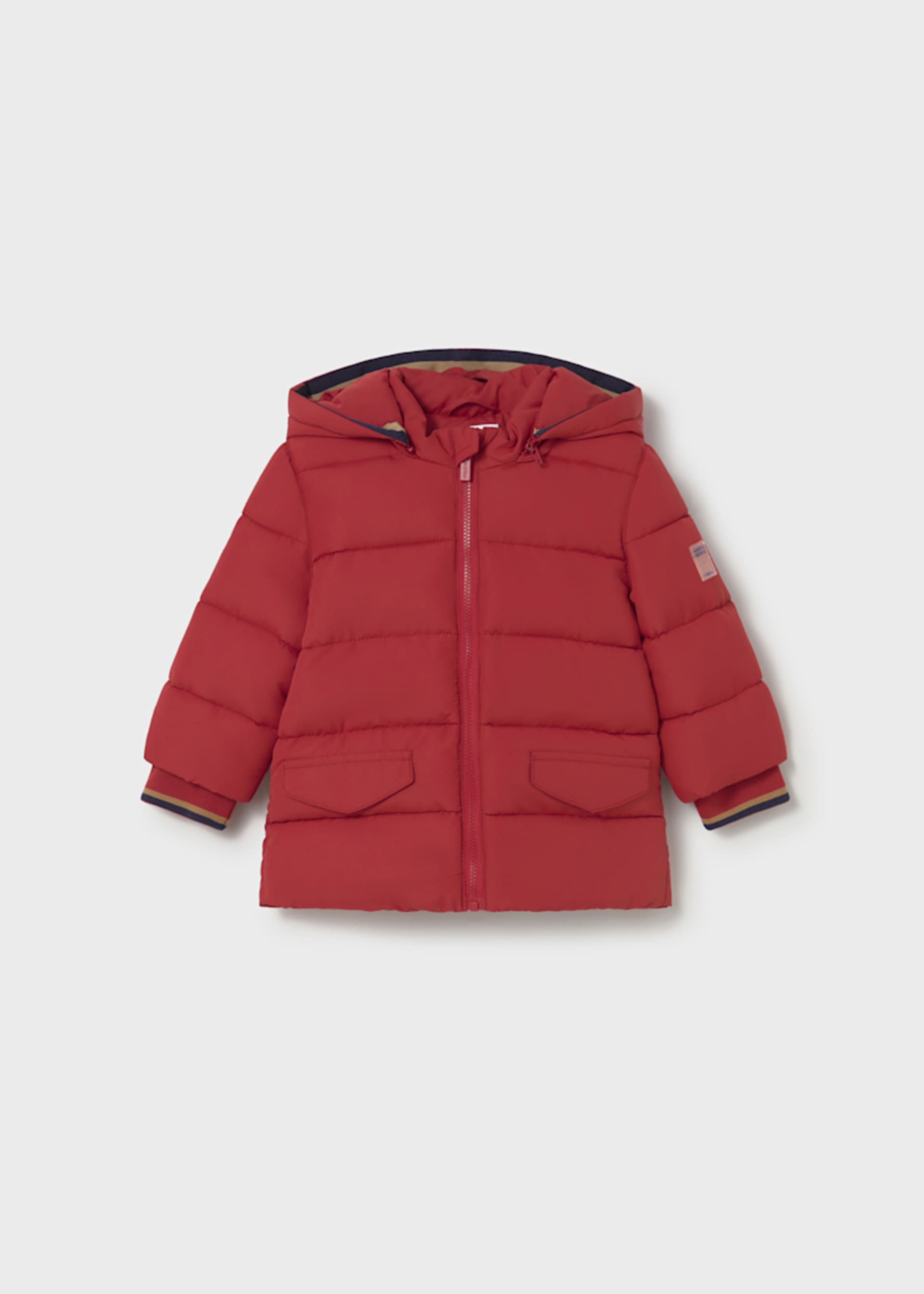 Chaquetón acolchado capucha bebé