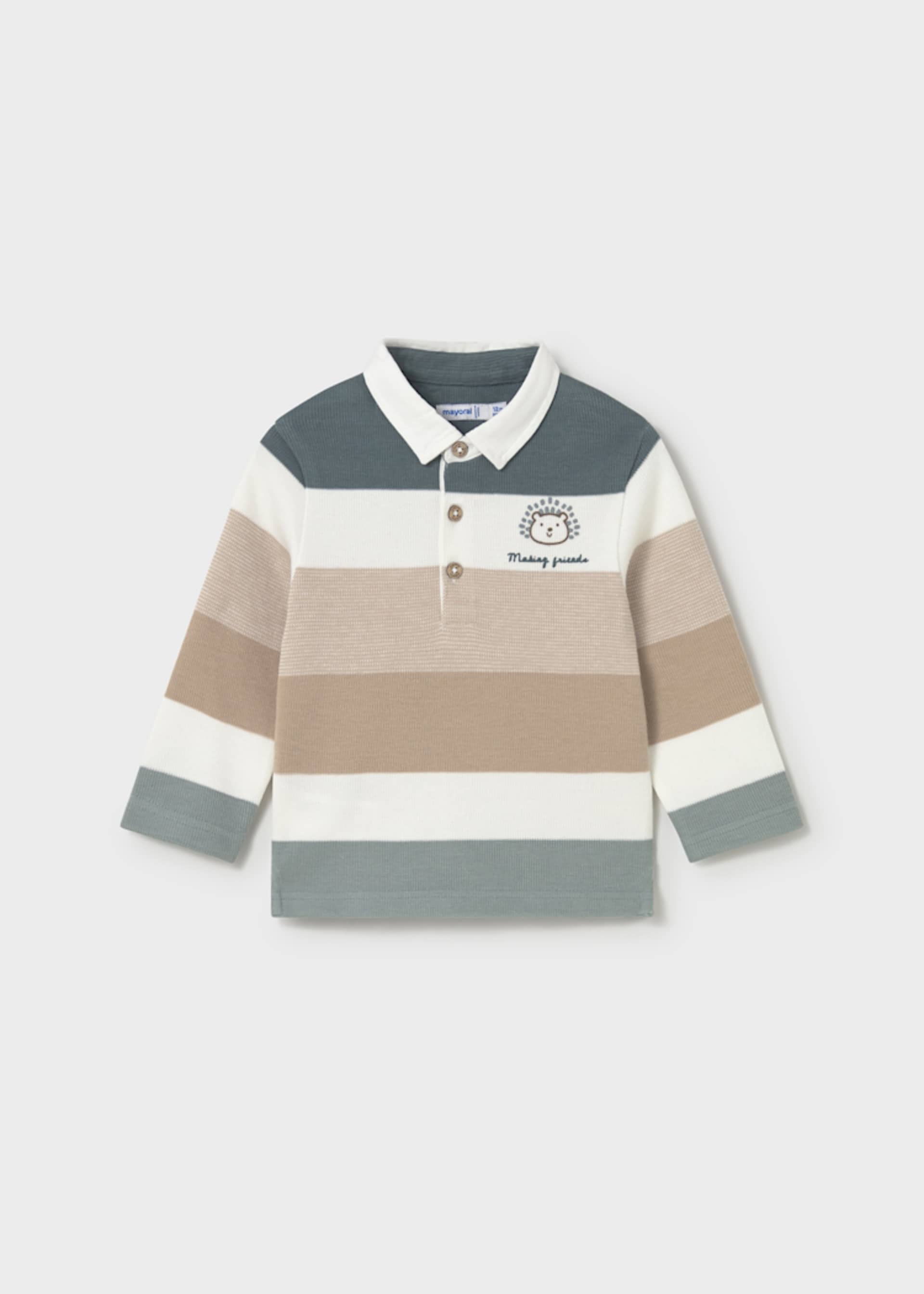 Poloshirt color block Baby