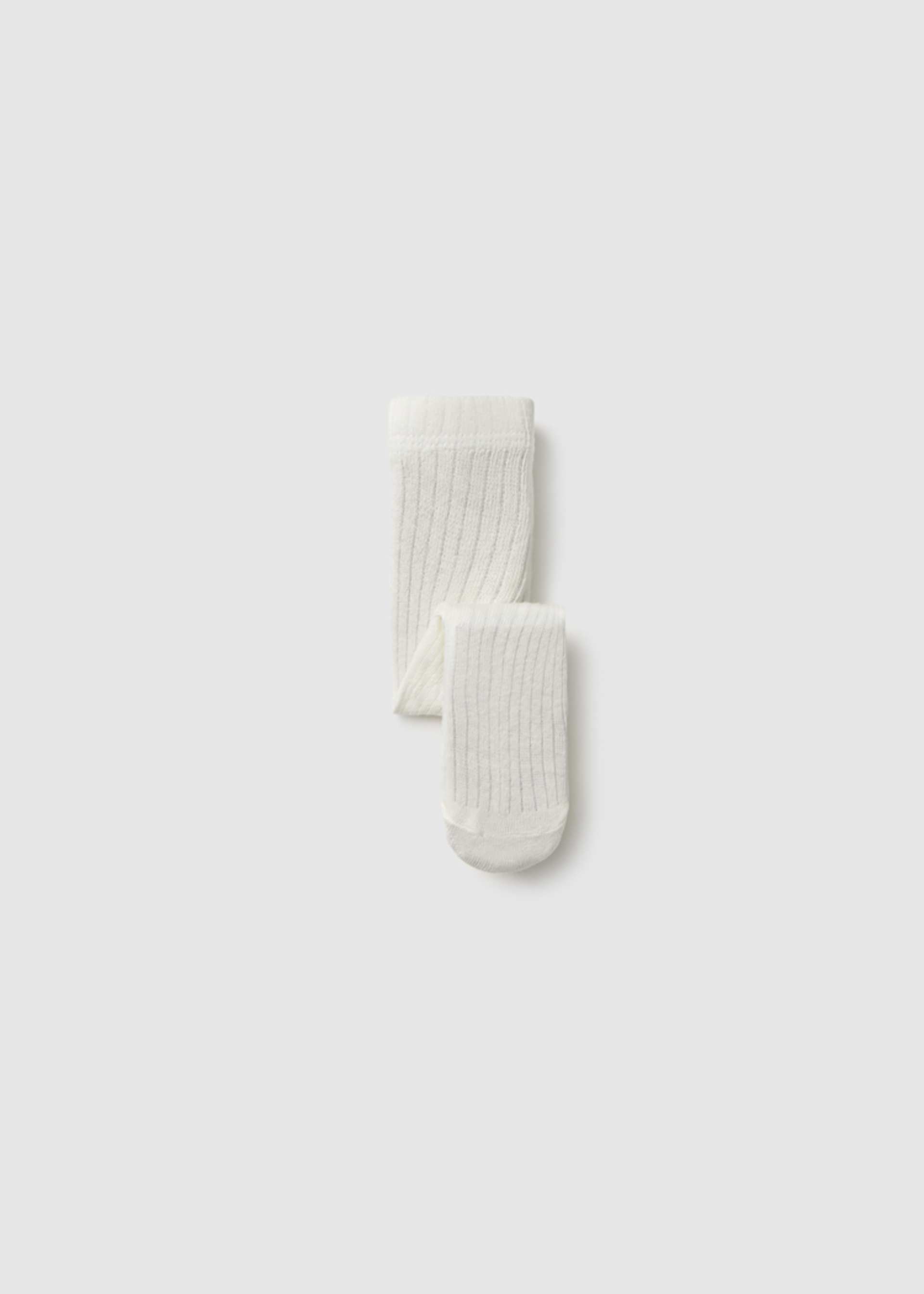 Newborn rib knit tights