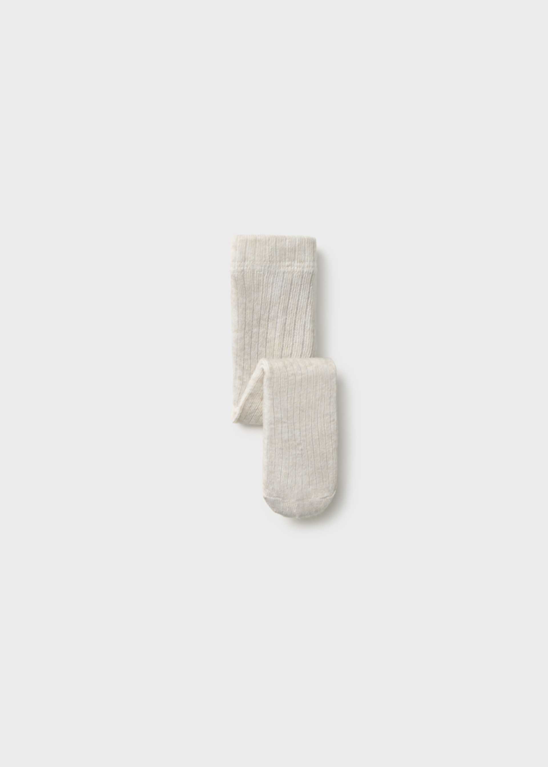 Newborn rib knit tights