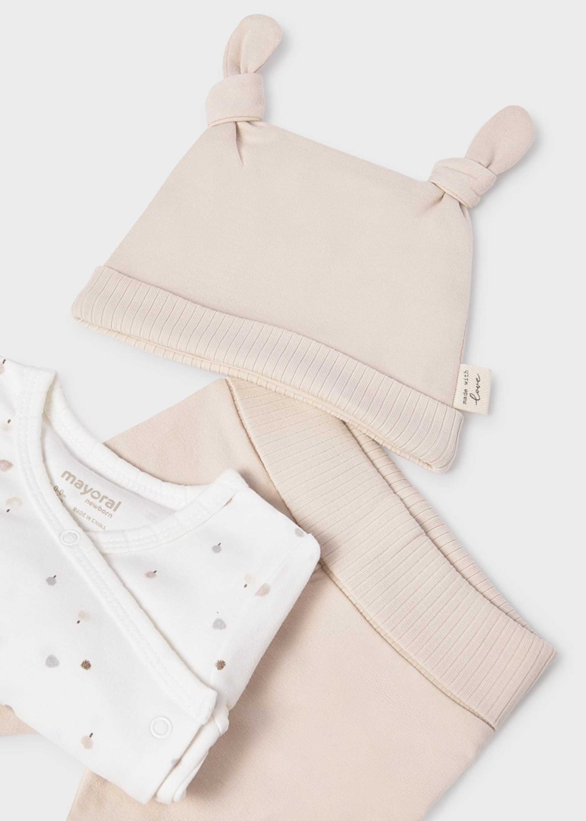 Baby unisex 3 piece gift set