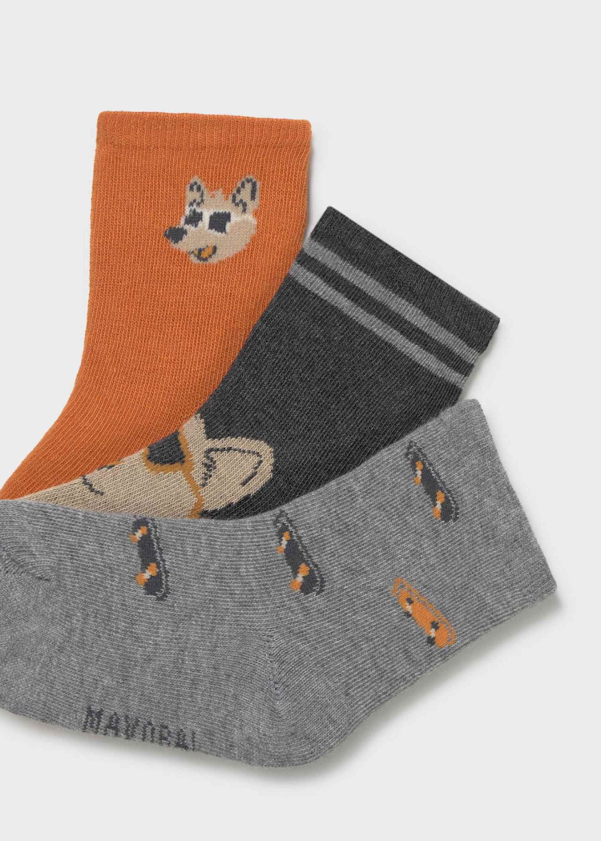 Lot de 3 chaussettes bébé