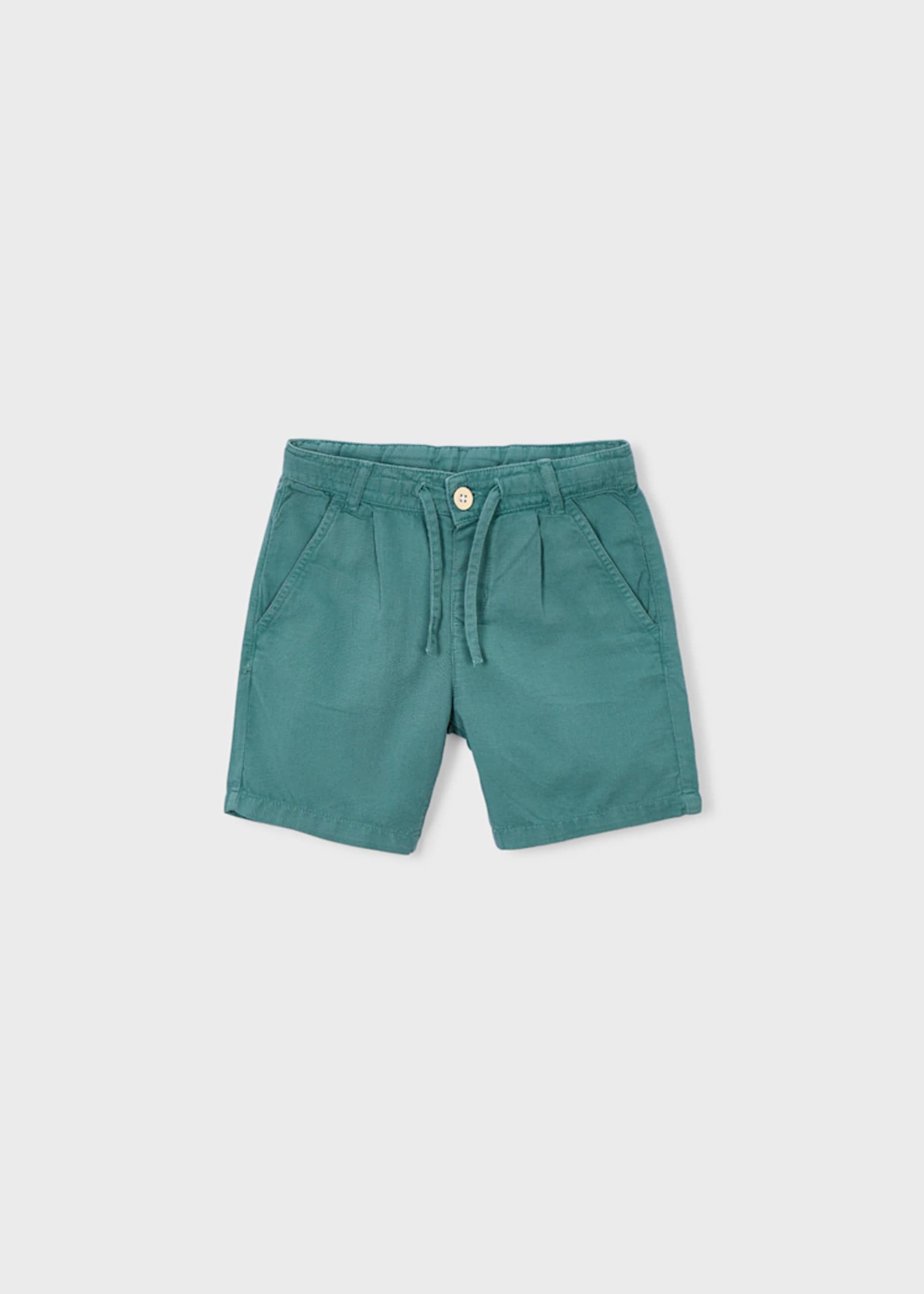 Бермуди relaxed fit лен за момче