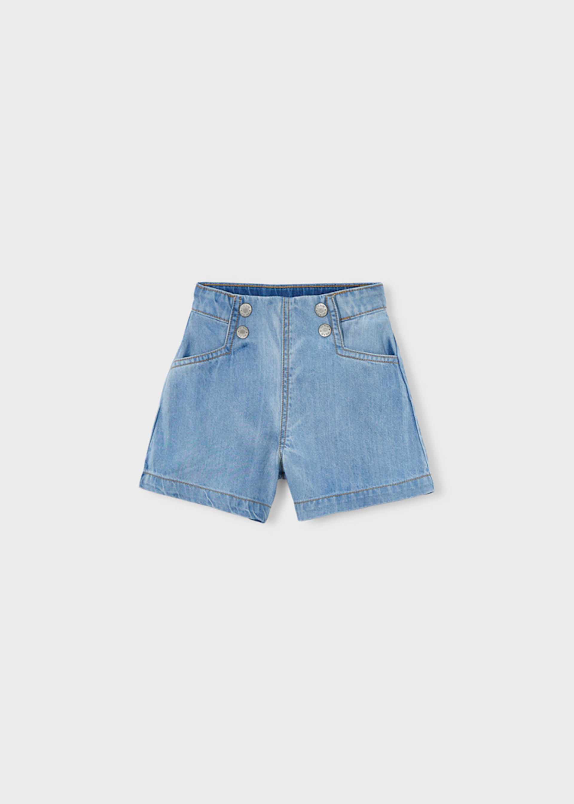 Bermuda en denim fille