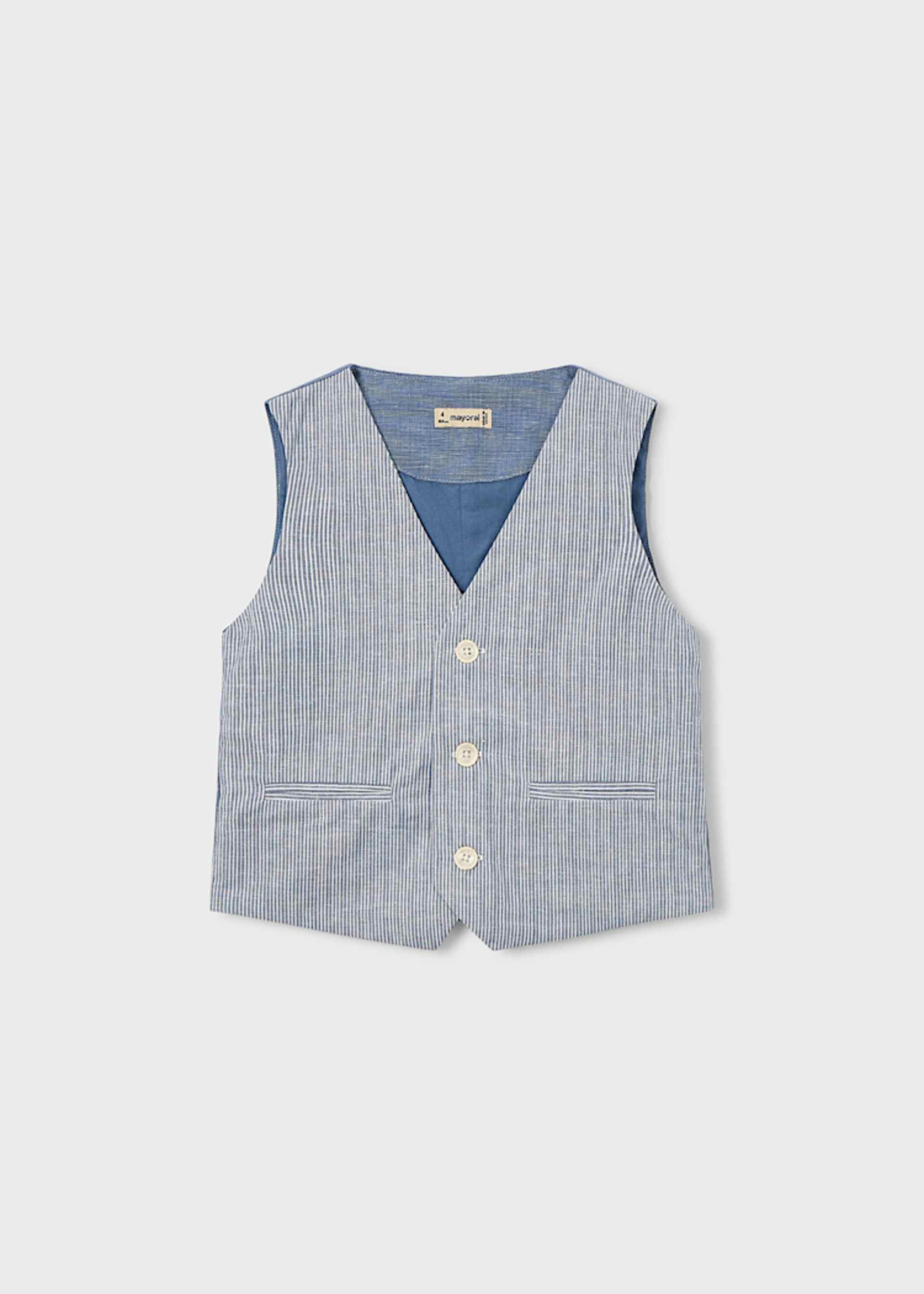 Children's linen waistcoat boy