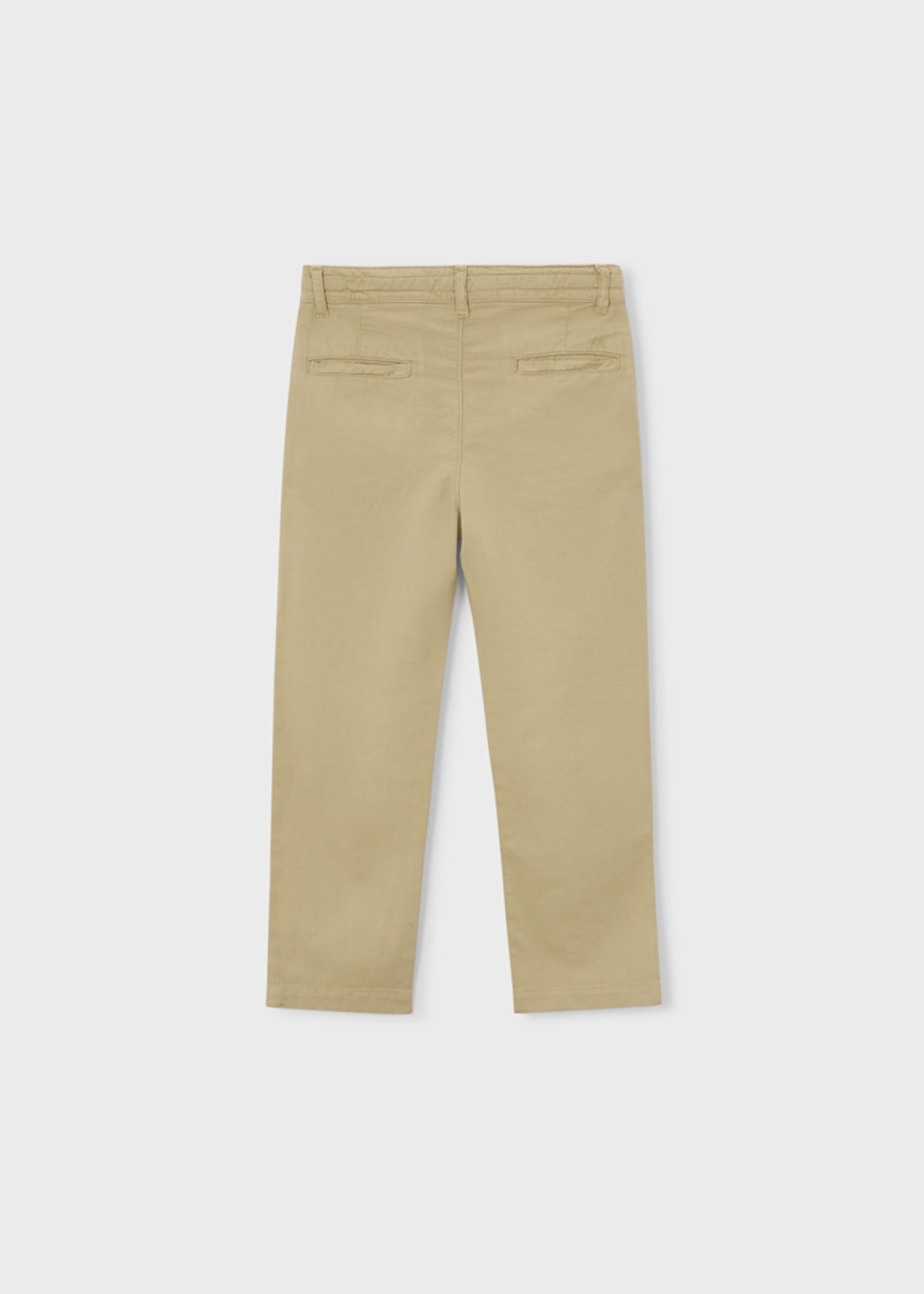 Pantalon chino relaxed avec lin garçon