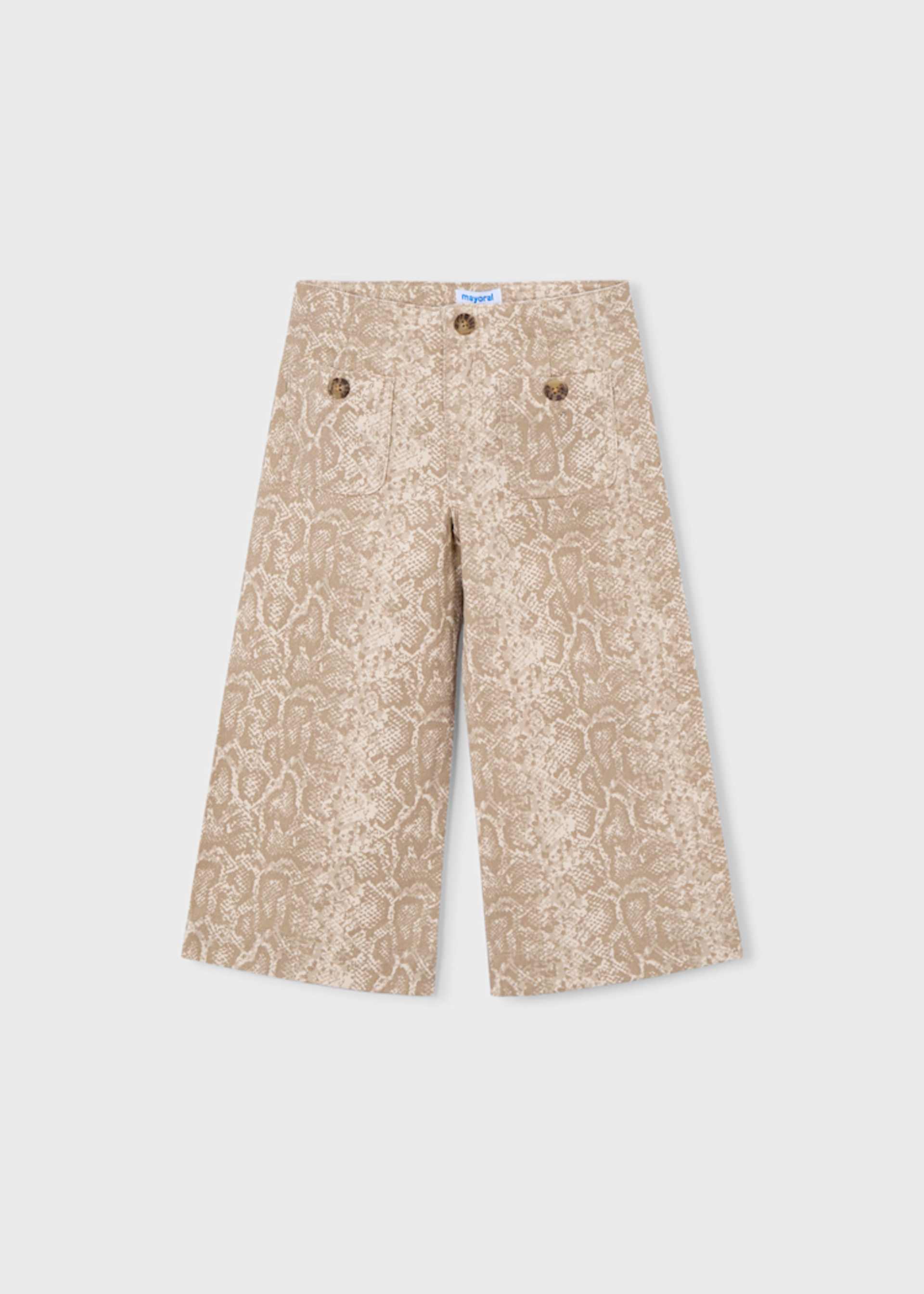 Pantalone lungo twill bambina