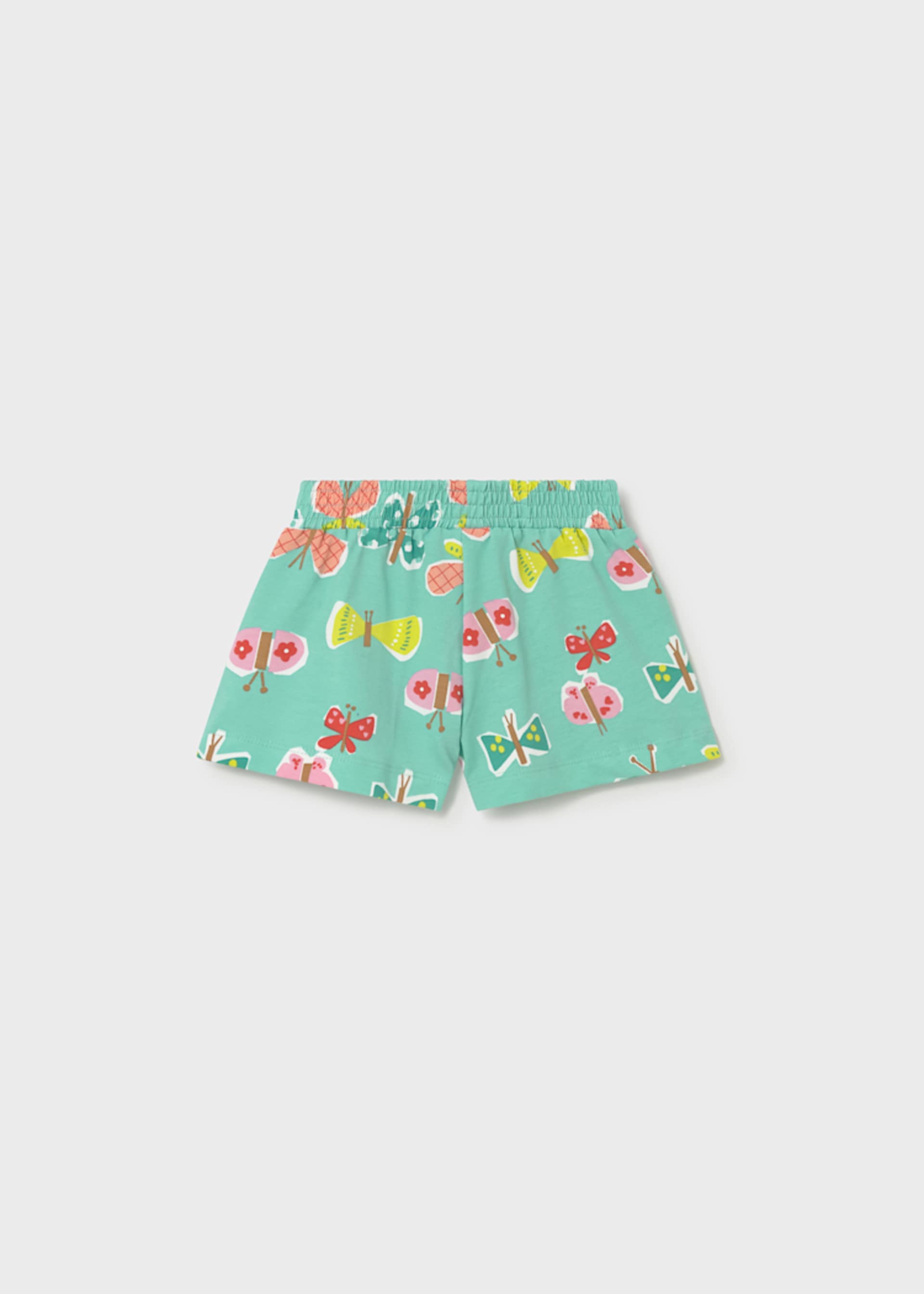 Pantaloncino punto stampato neonata