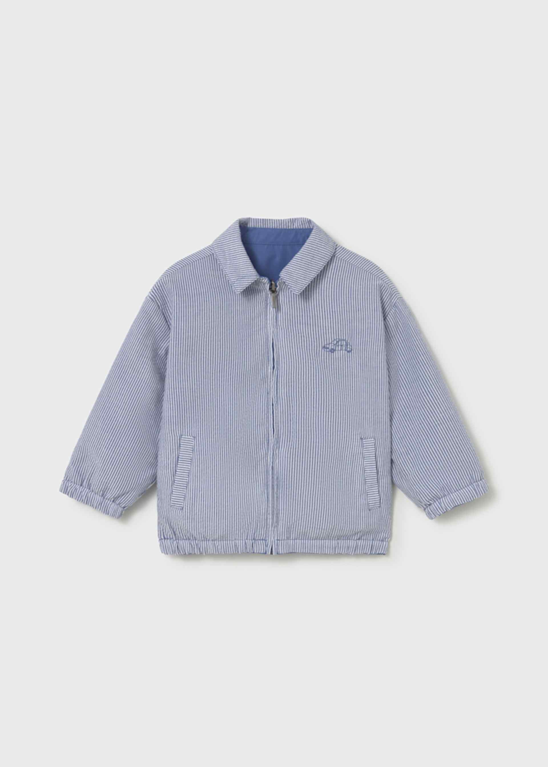 Parka reversível elegante bebé