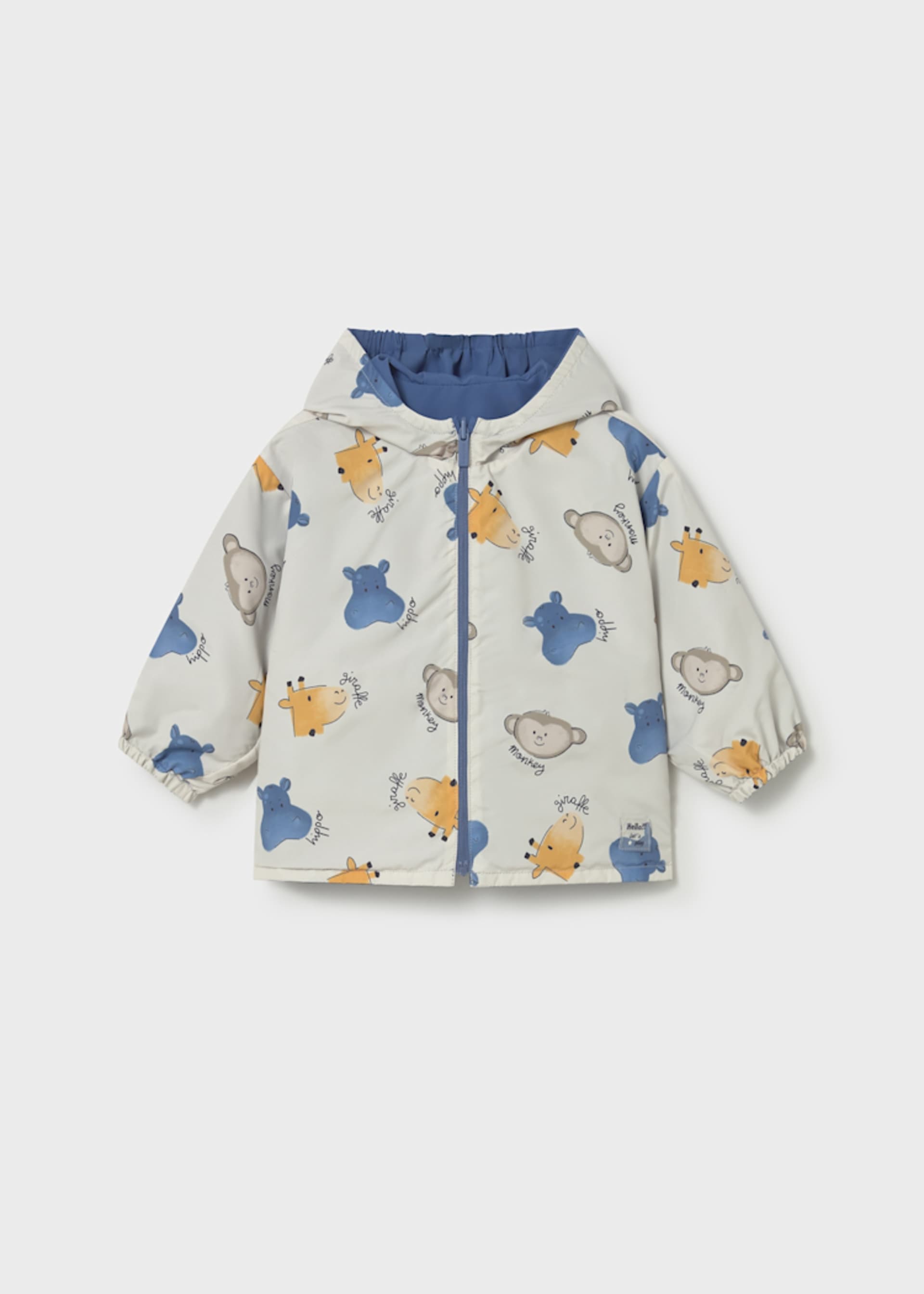 Reversible baby windbreaker