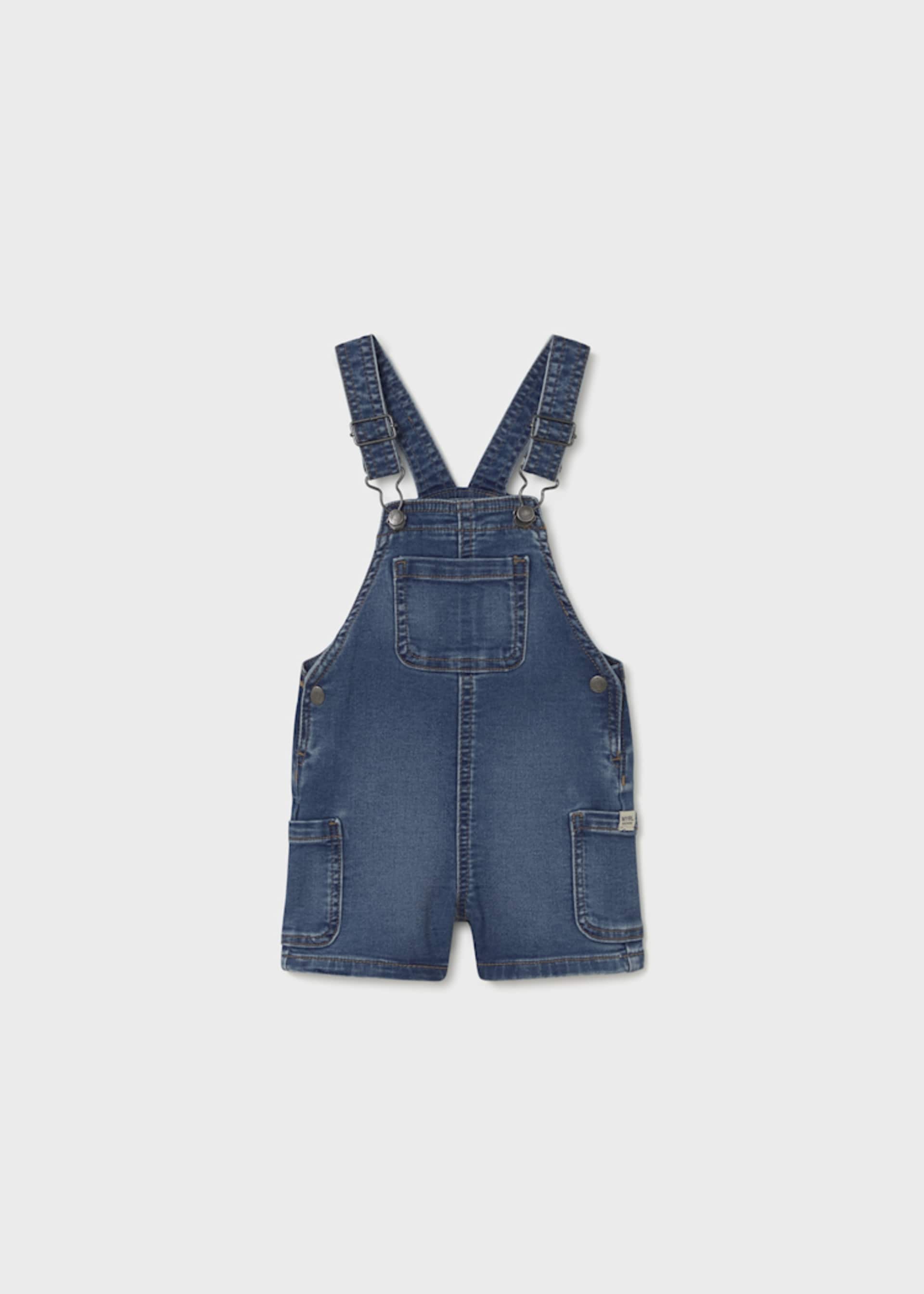 Salopeta denim bebe