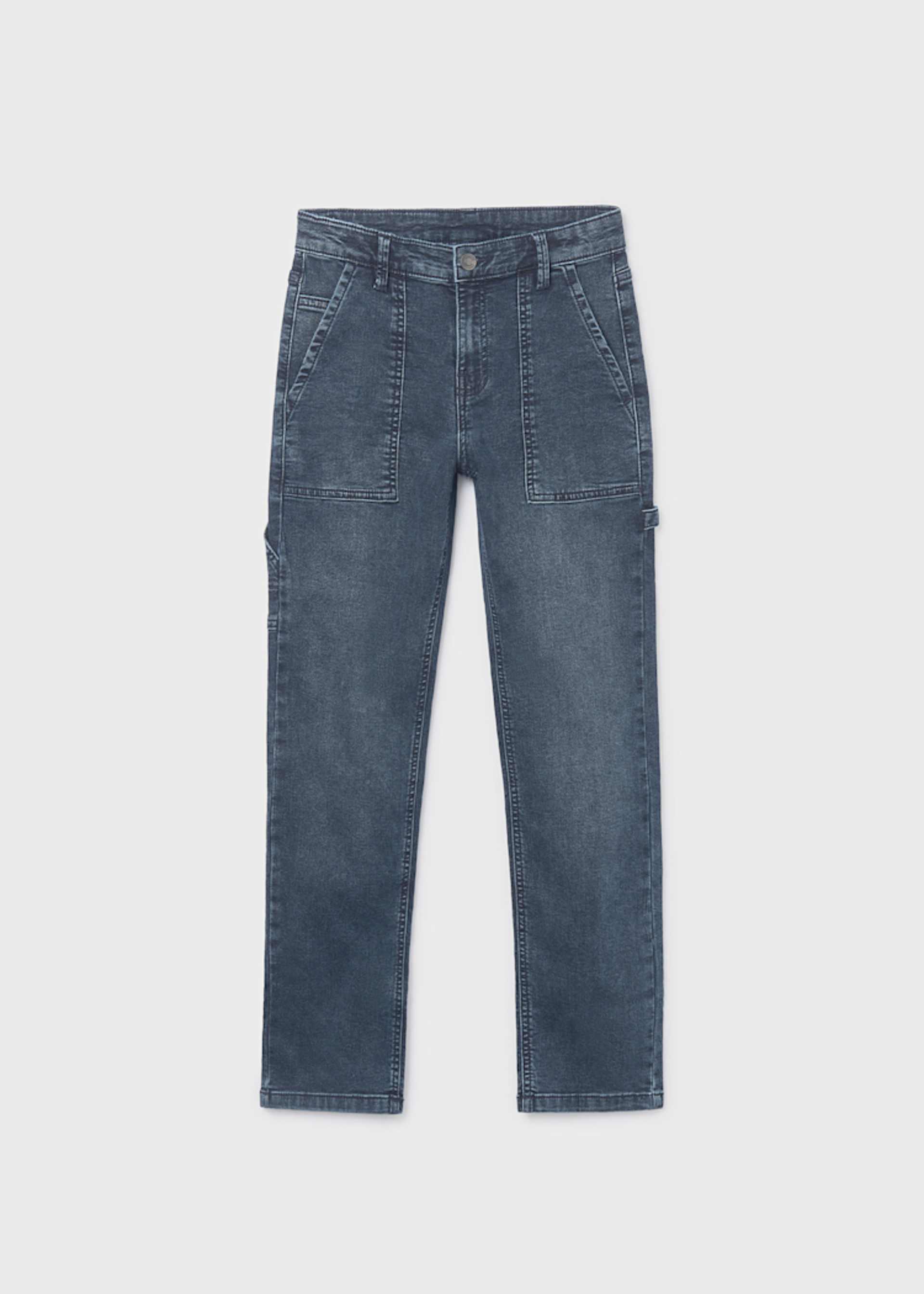 Jeanshose straight Teenager Jungen