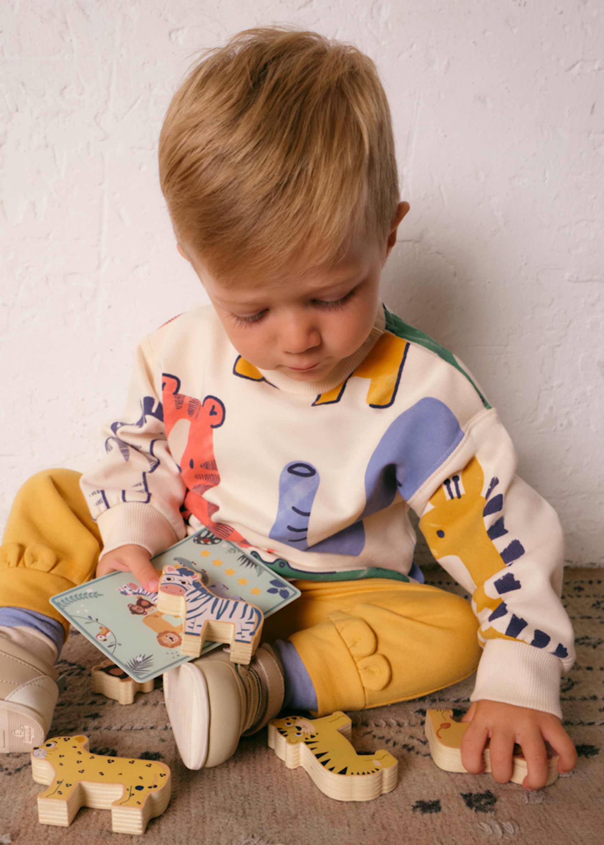 Sweatshirt Tiere Baby