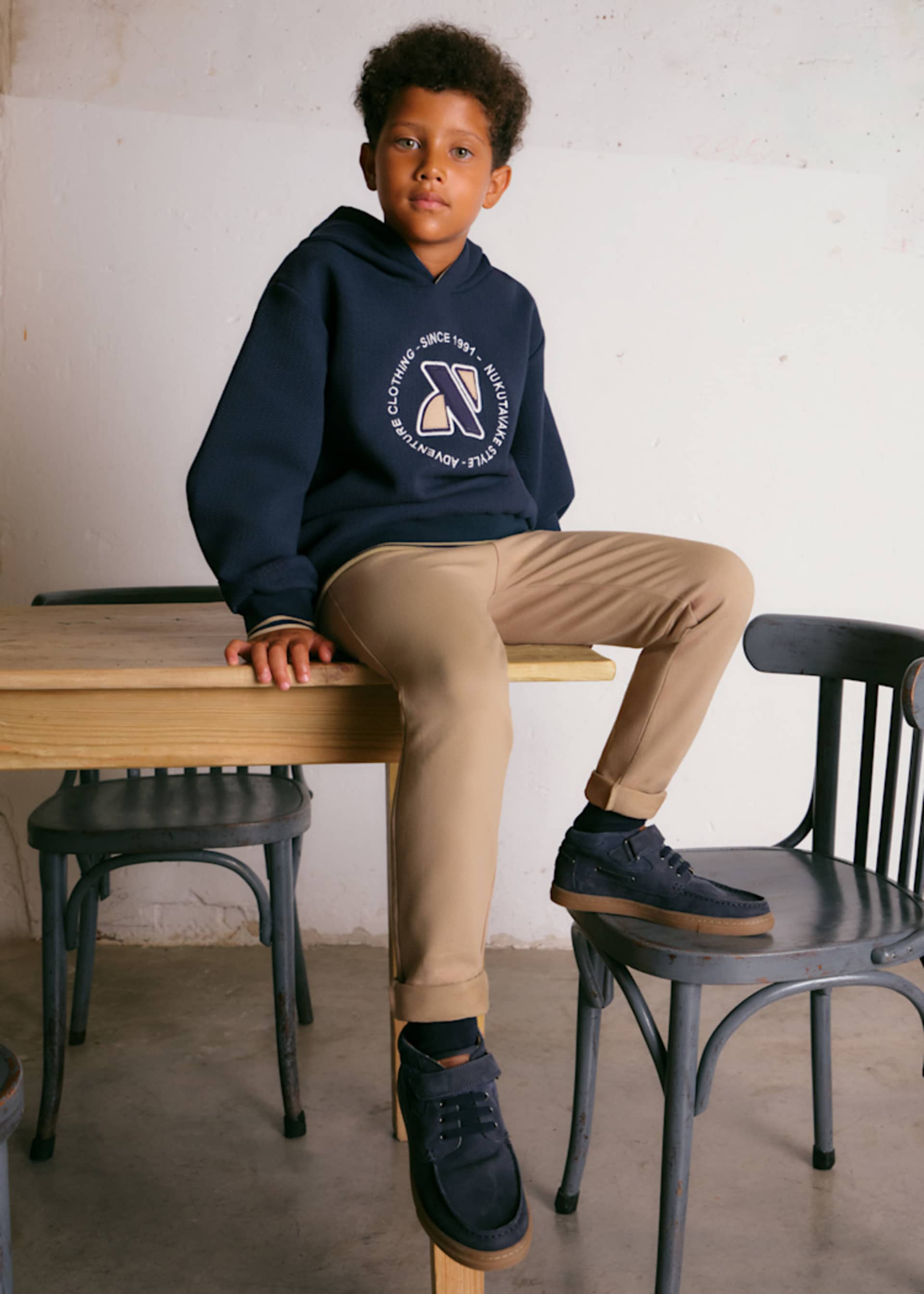 Pantalone interlock elegante ragazzo