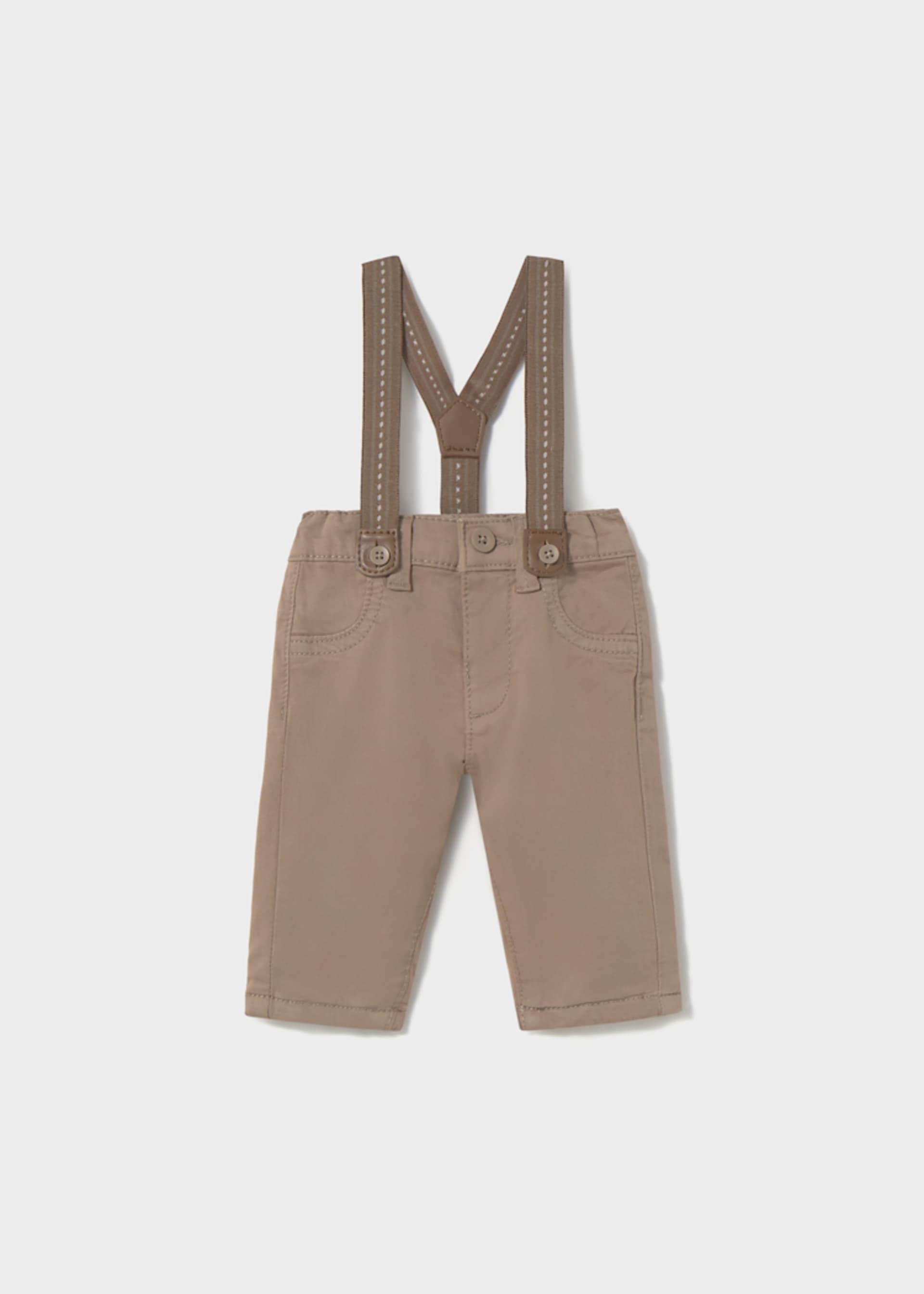 Pantalone bretelle neonato