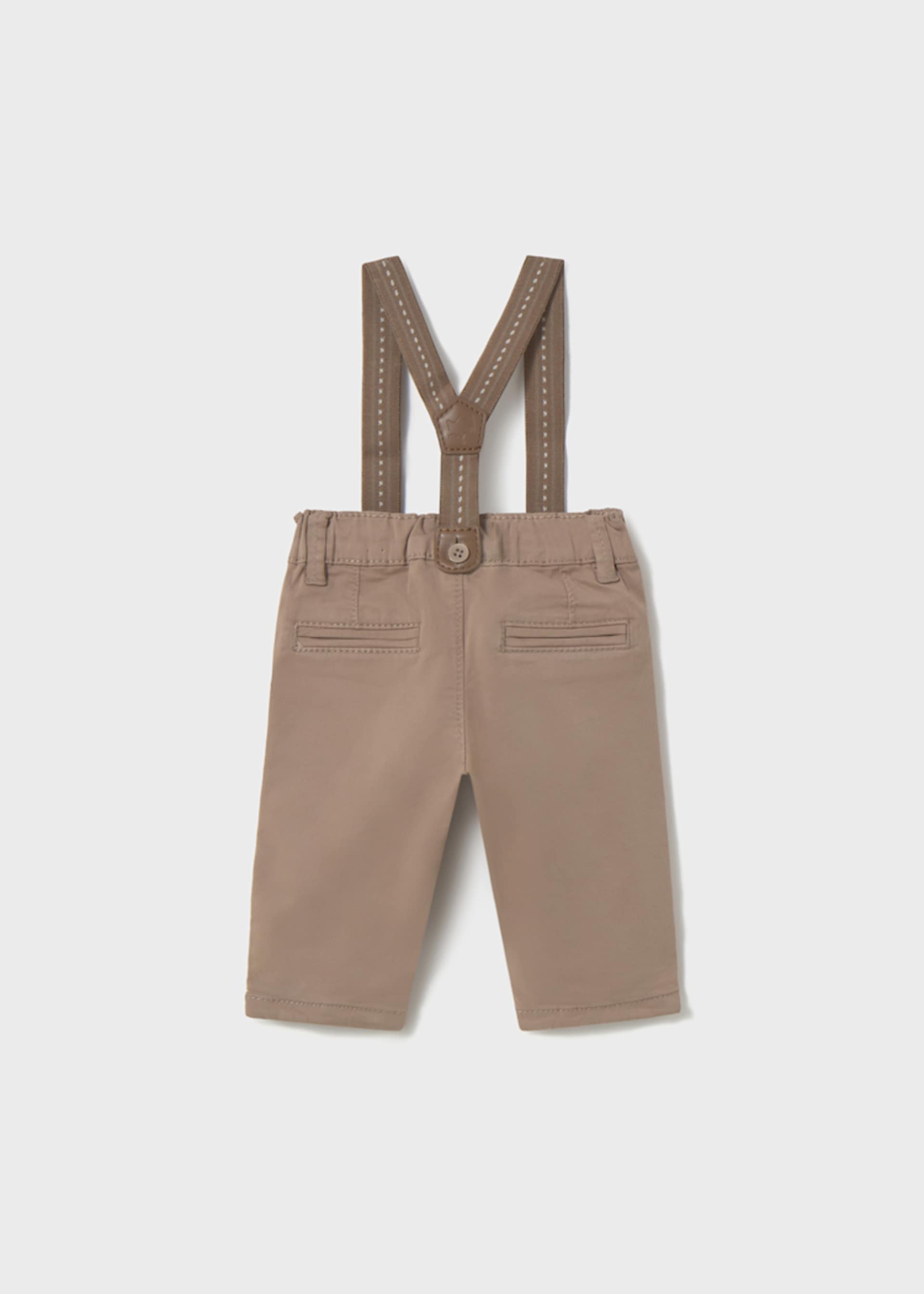 Pantalone bretelle neonato
