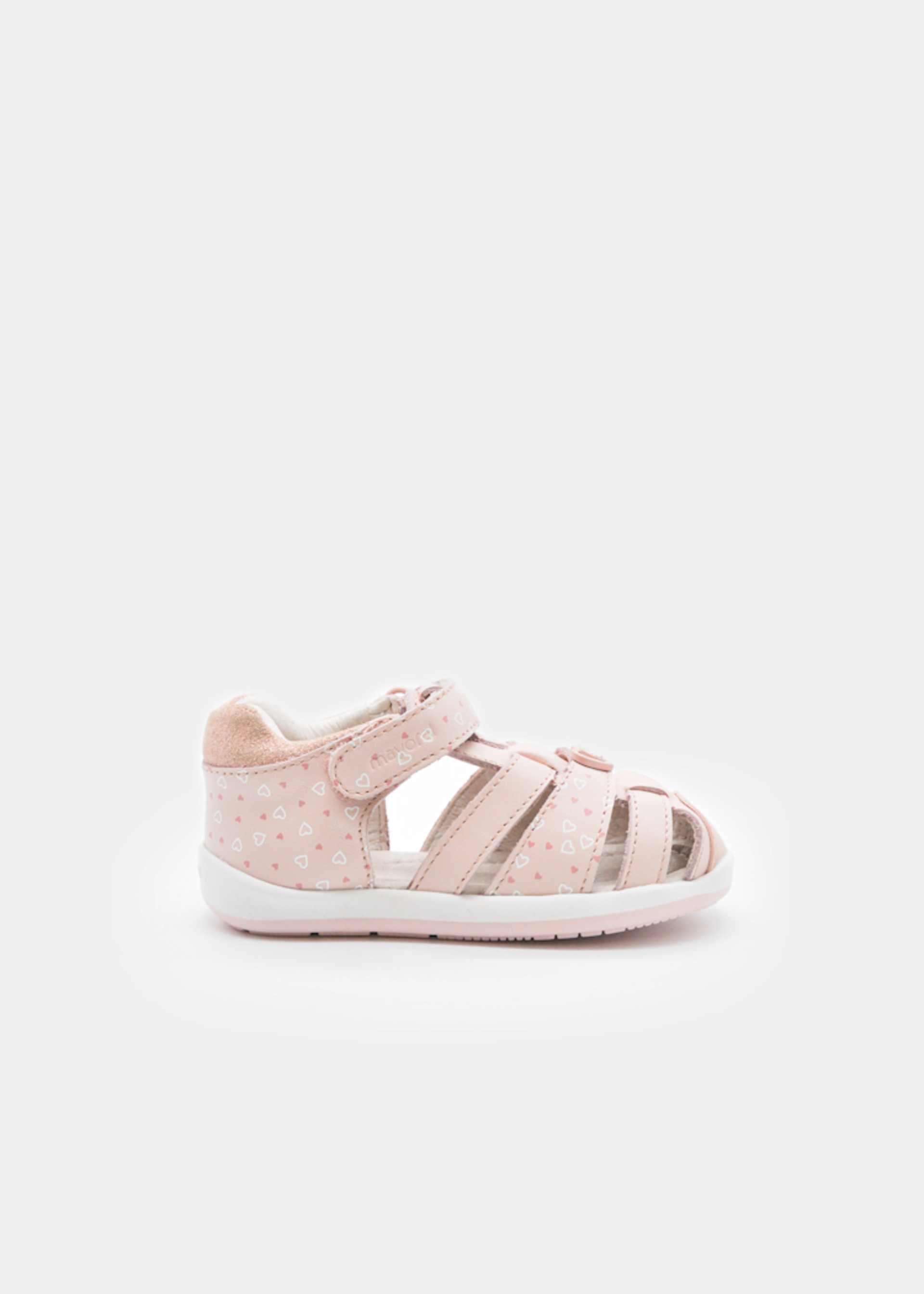 Leder Zehenschutz-Sandalen Baby