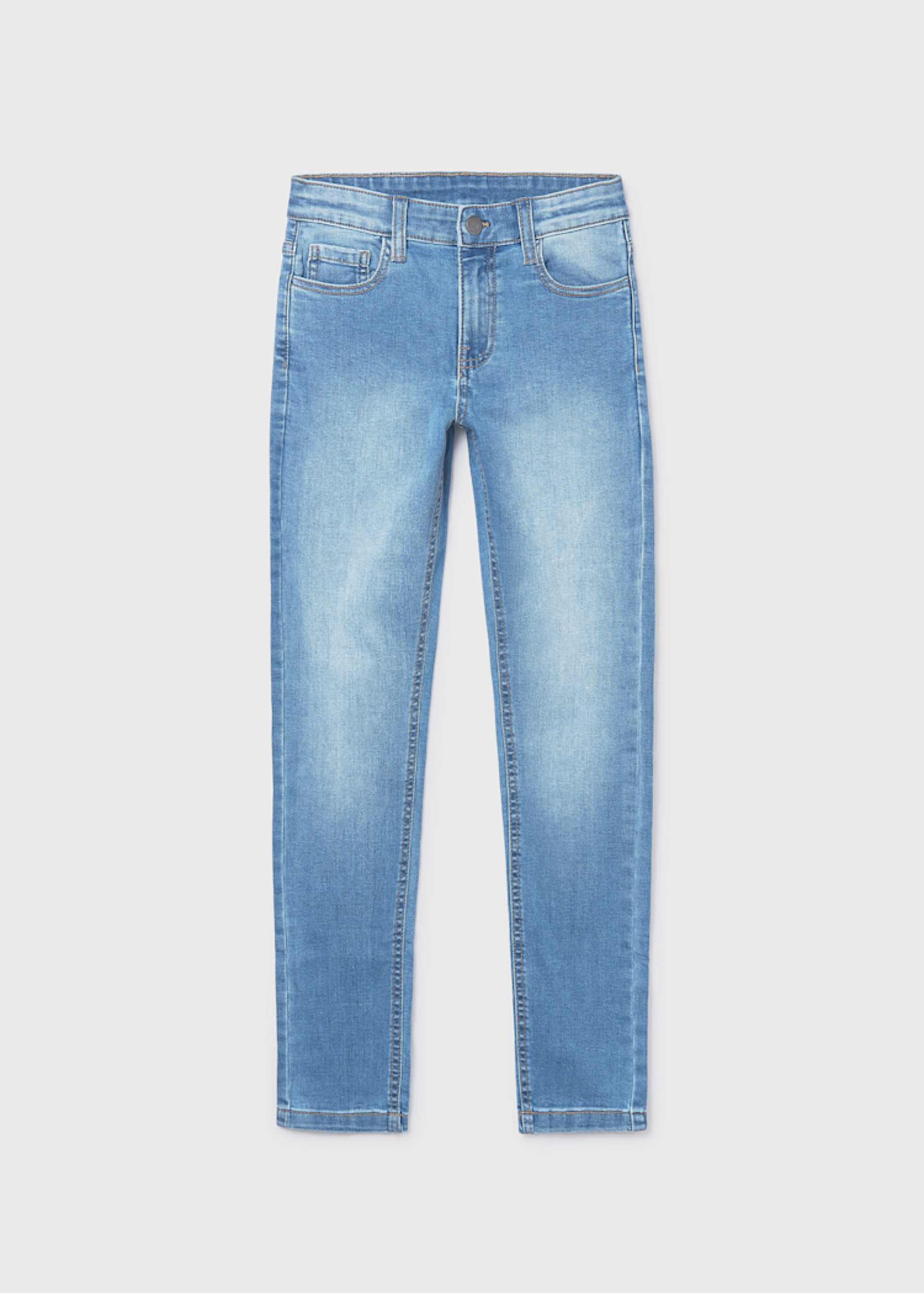 Pantalón vaquero slim fit básico chico