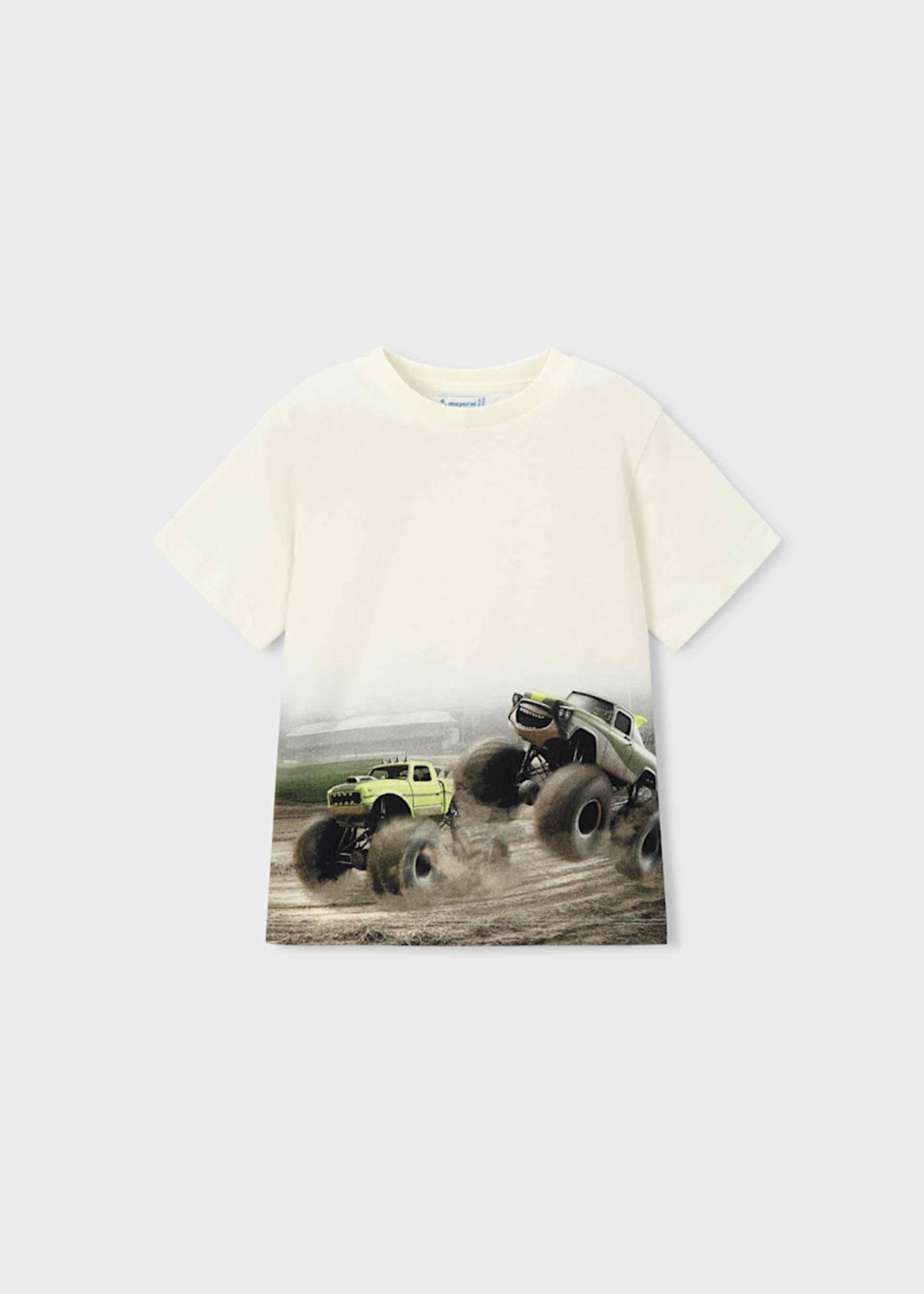 Tricou cu imprimeu baiat