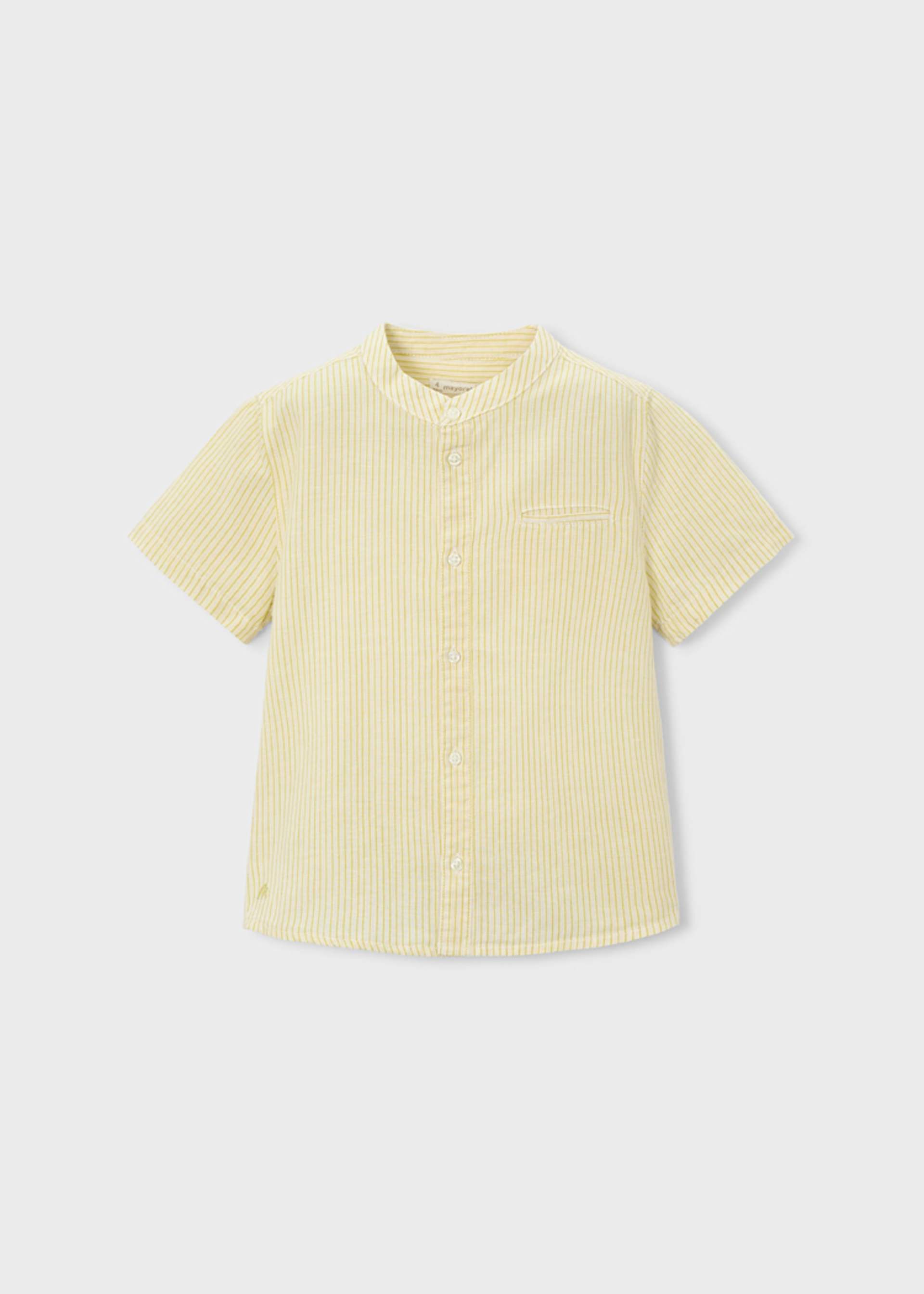 Chemise col mao garçon