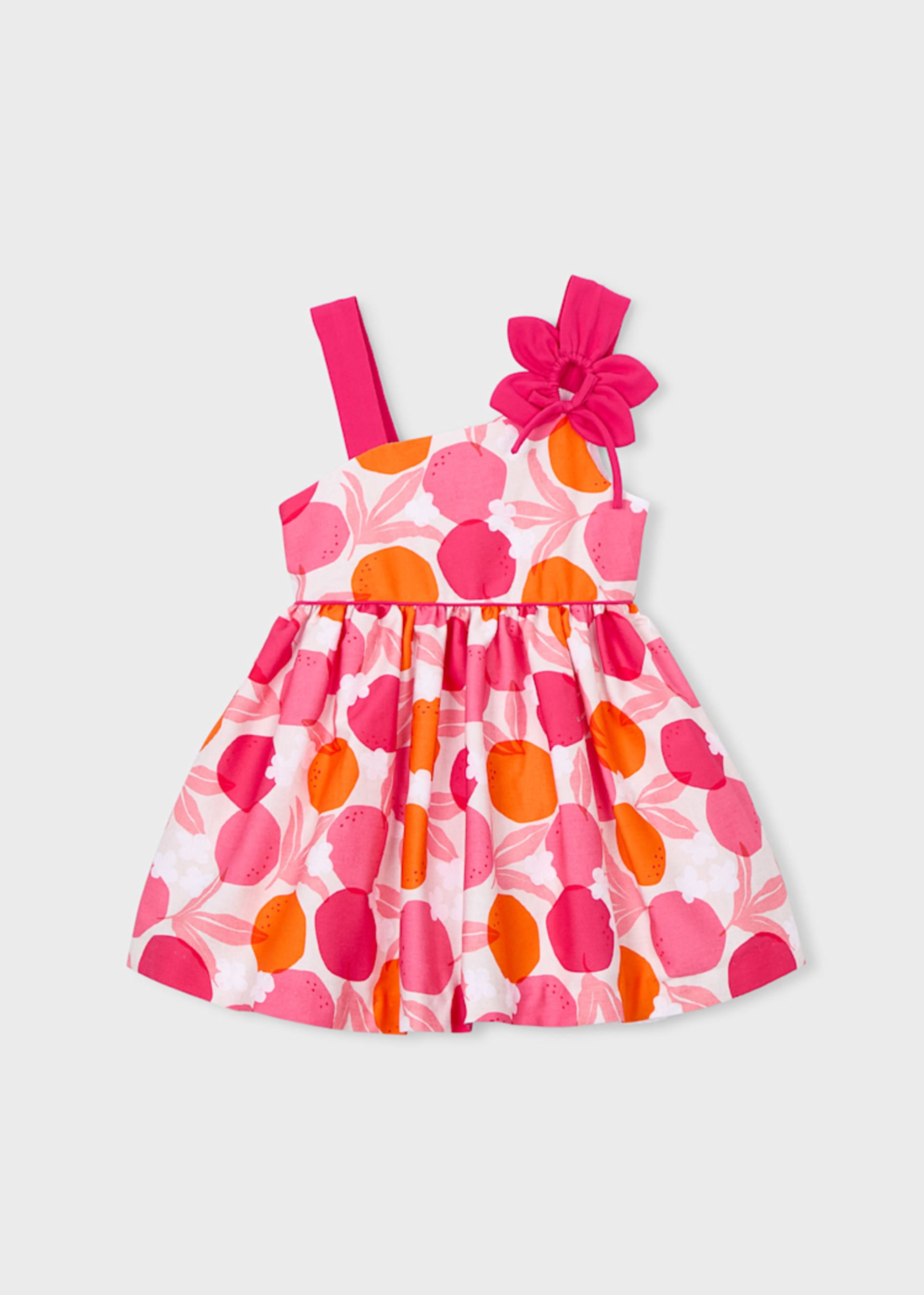 Robe cérémonie asymétrique fille