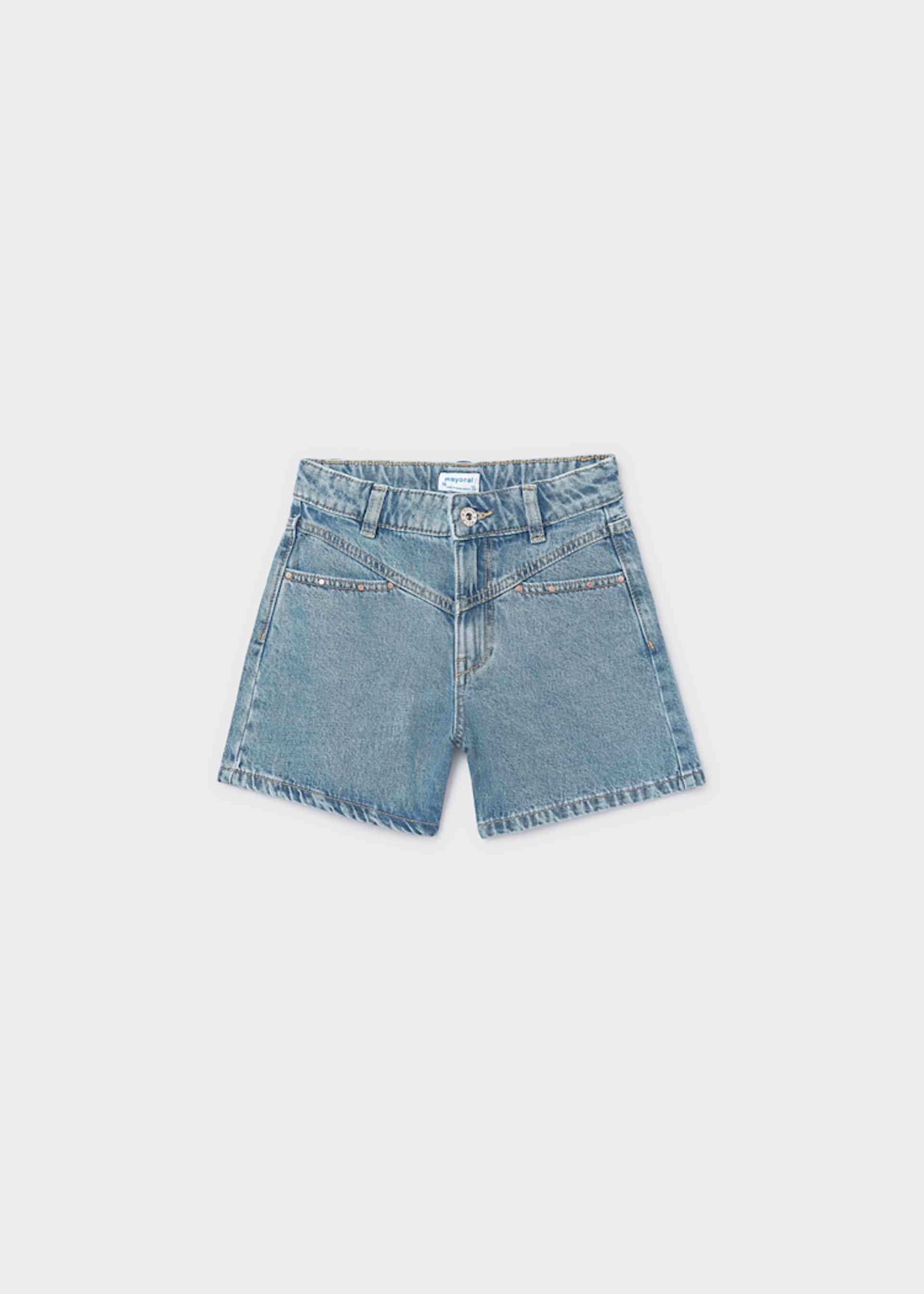 Girls' denim shorts
