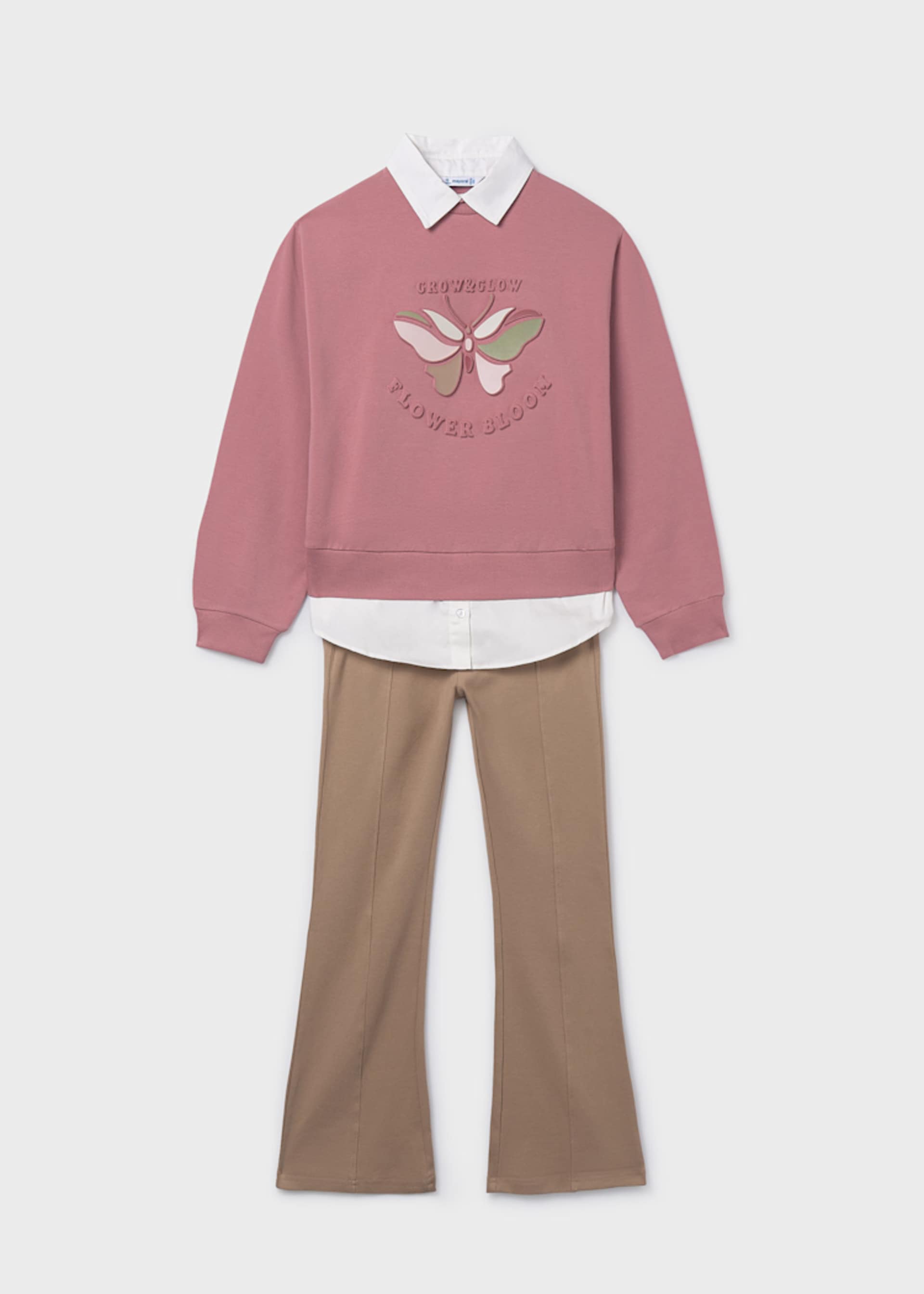 Ensemble leggings combiné fille