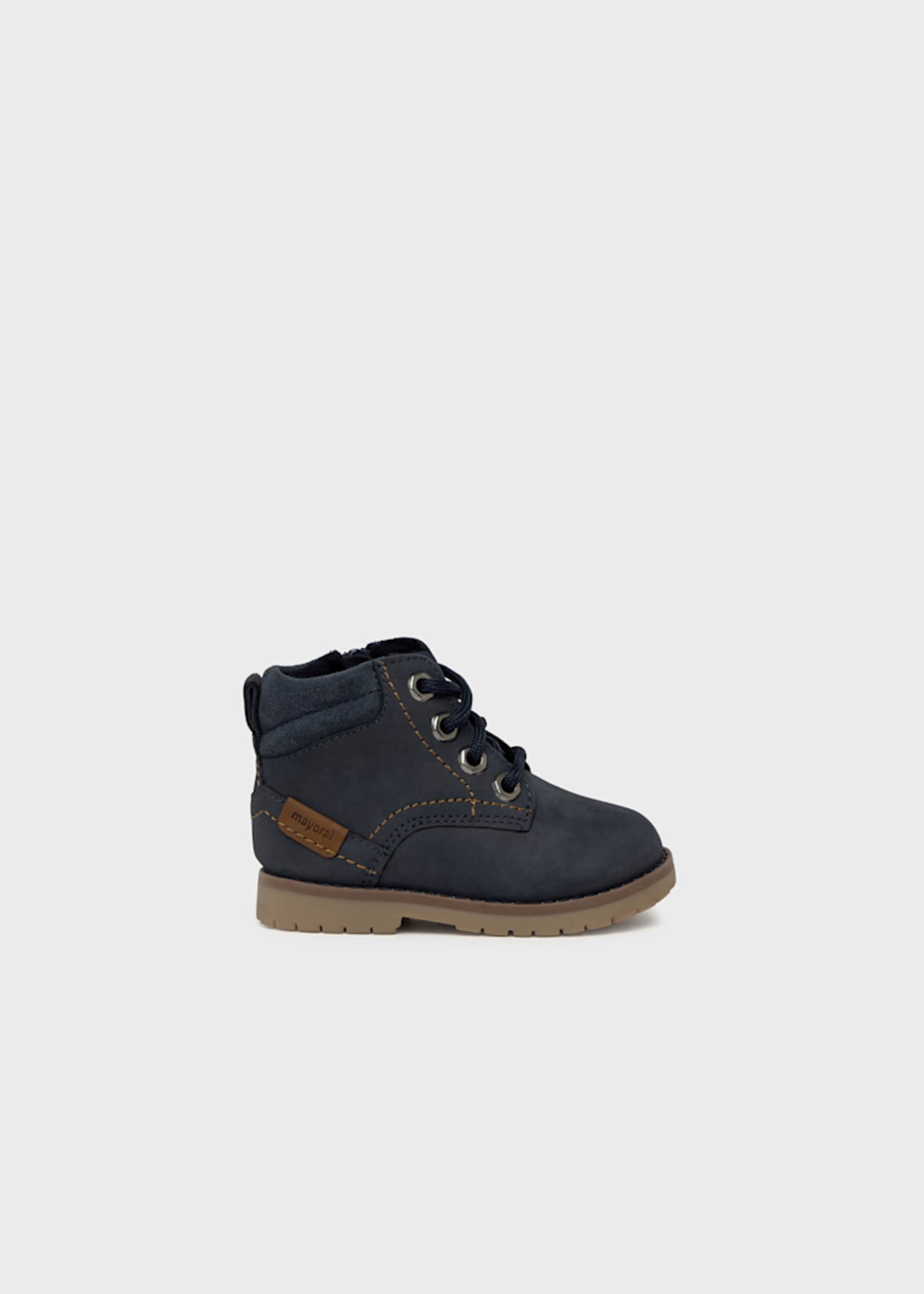 Baby suede ankle boots