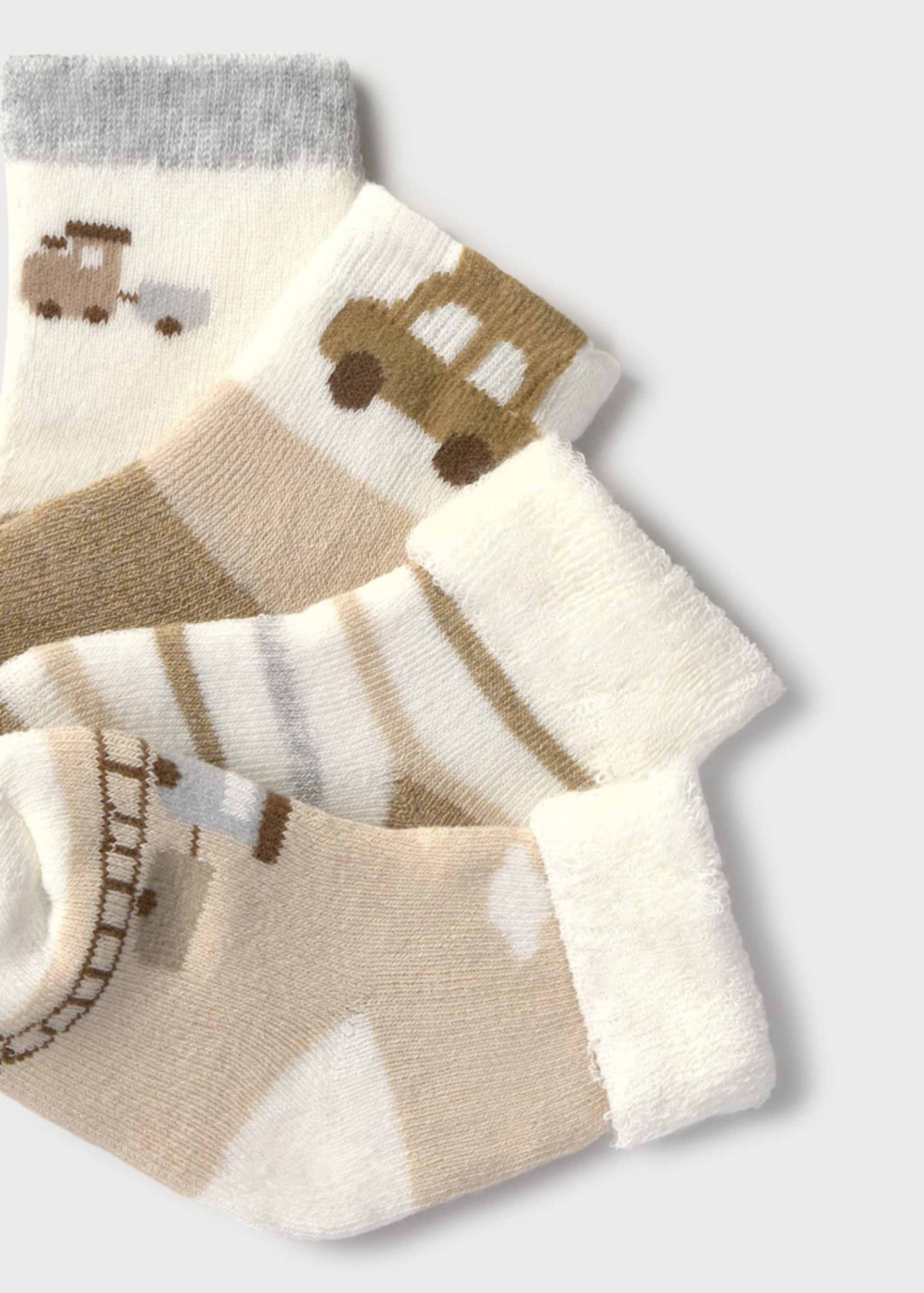 Newborn 4-Pack Socks