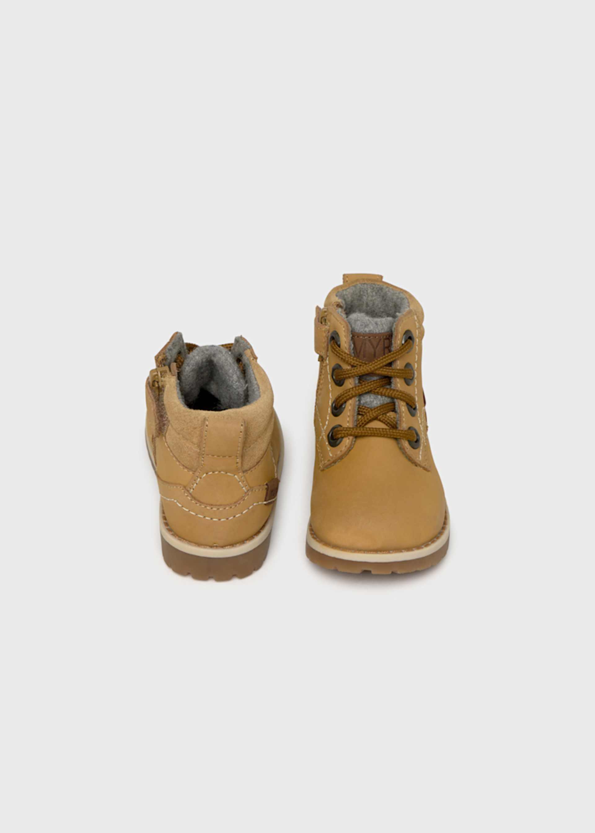 Botins pele nobuck bebé